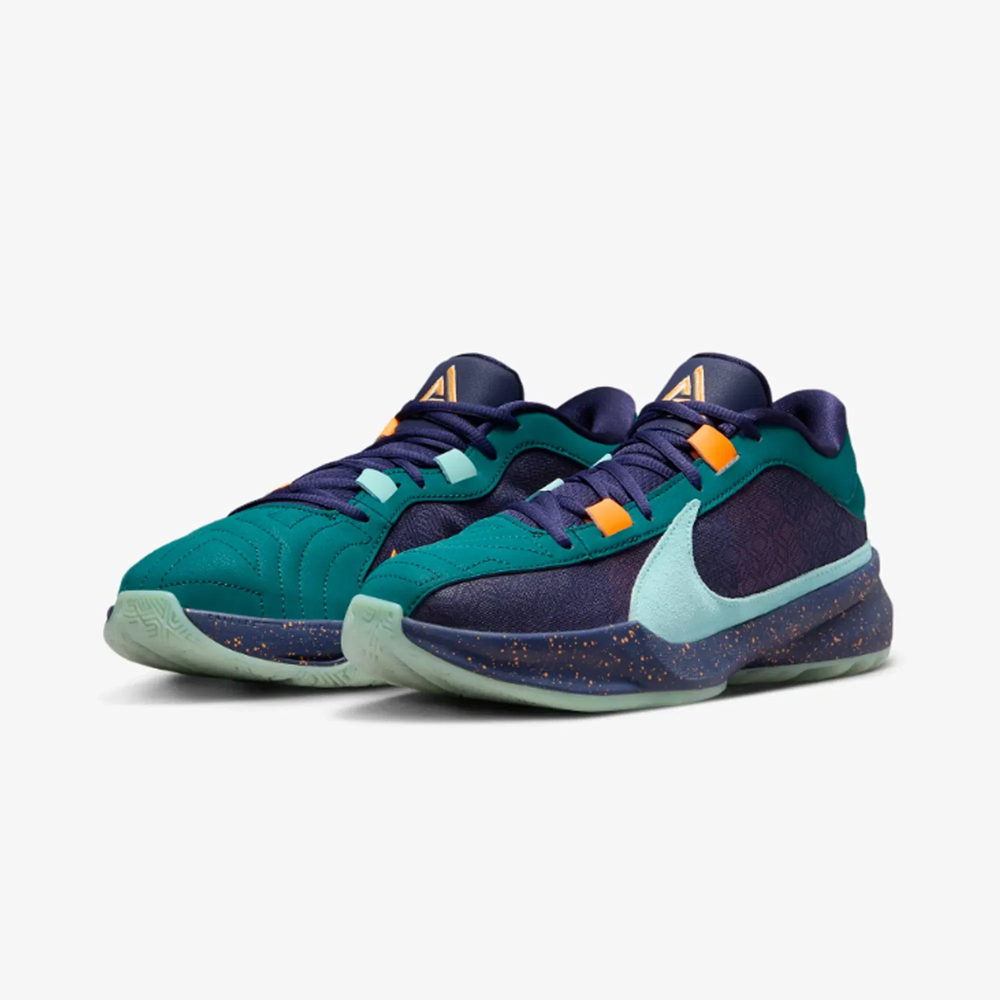 Nike FREAK 5 EP { GEODE TEAL/JADE ICE-PURPLE INK