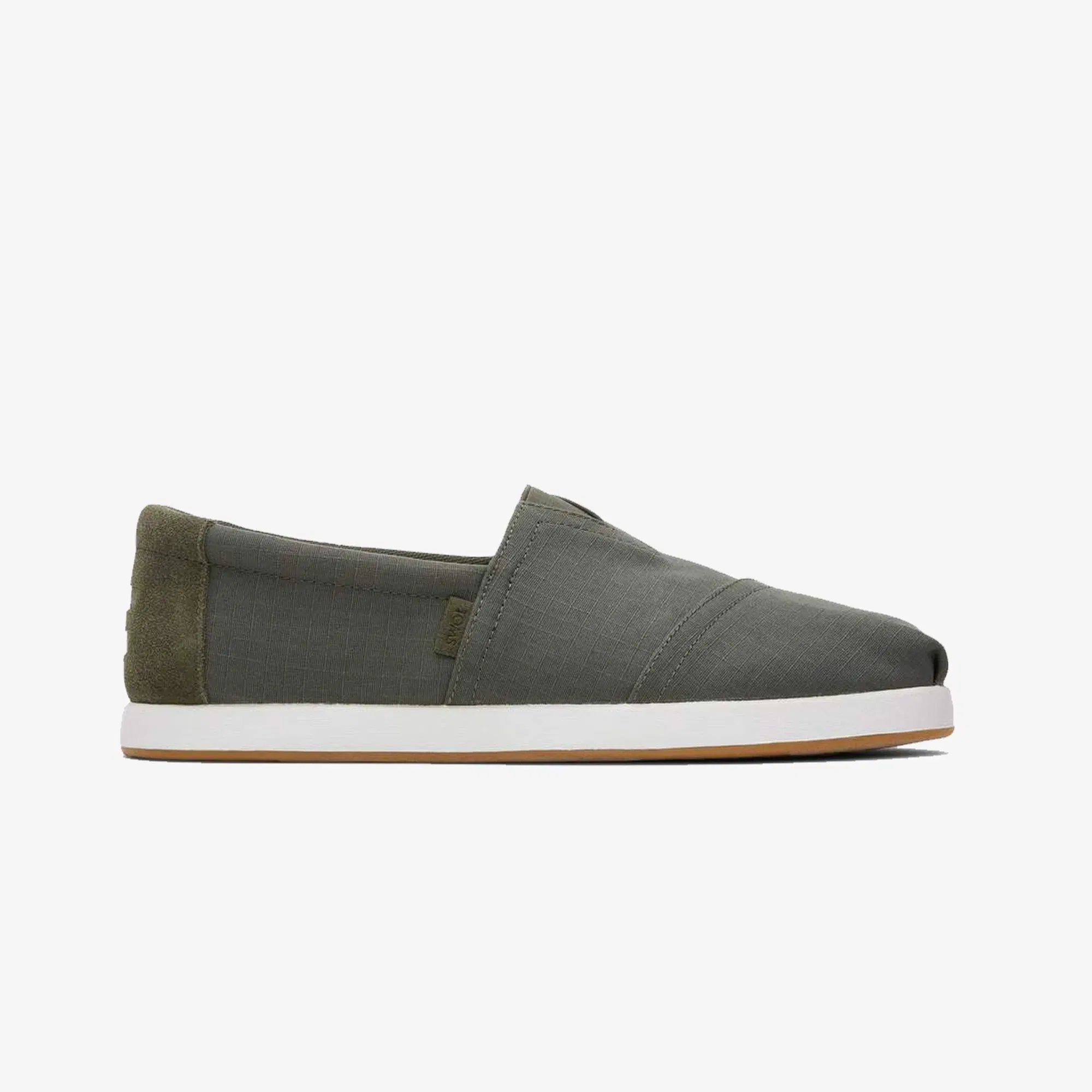Toms ALP FWD WIDE WIDTH SUEDE CASUAL { GREEN