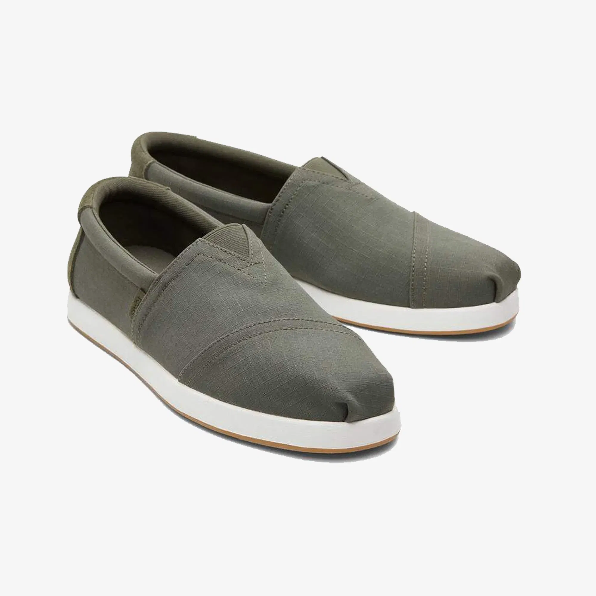 Toms ALP FWD WIDE WIDTH SUEDE CASUAL { GREEN