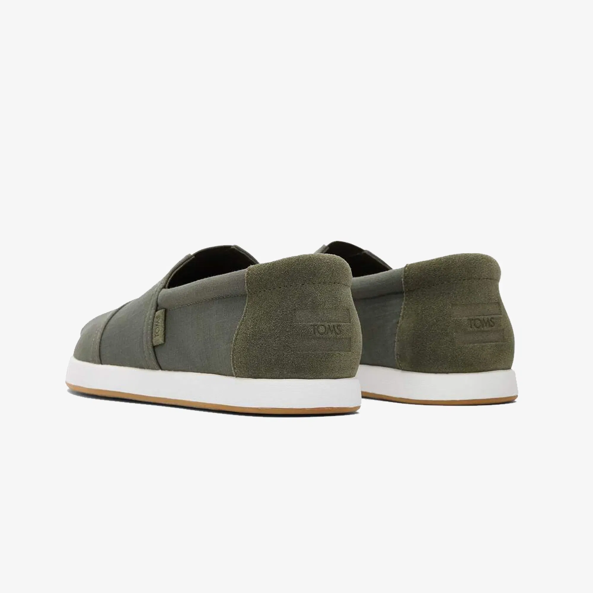 Toms ALP FWD WIDE WIDTH SUEDE CASUAL { GREEN