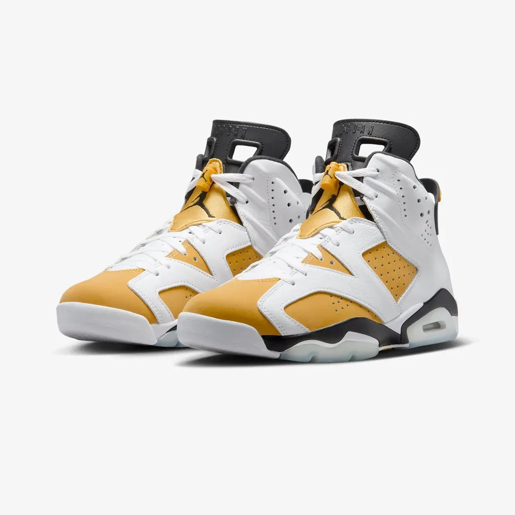 Jordan AIR JORDAN 6 RETRO { WHITE/YELLOW OCHRE-BLACK