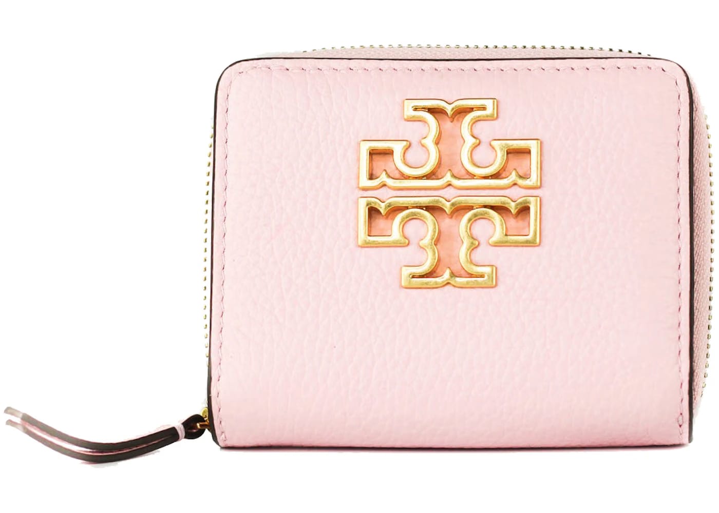 Tory Burch Britten Zip Card Coin Wallet Mini Surprise Lily