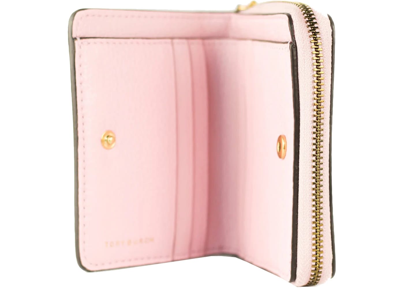 Tory Burch Britten Zip Card Coin Wallet Mini Surprise Lily