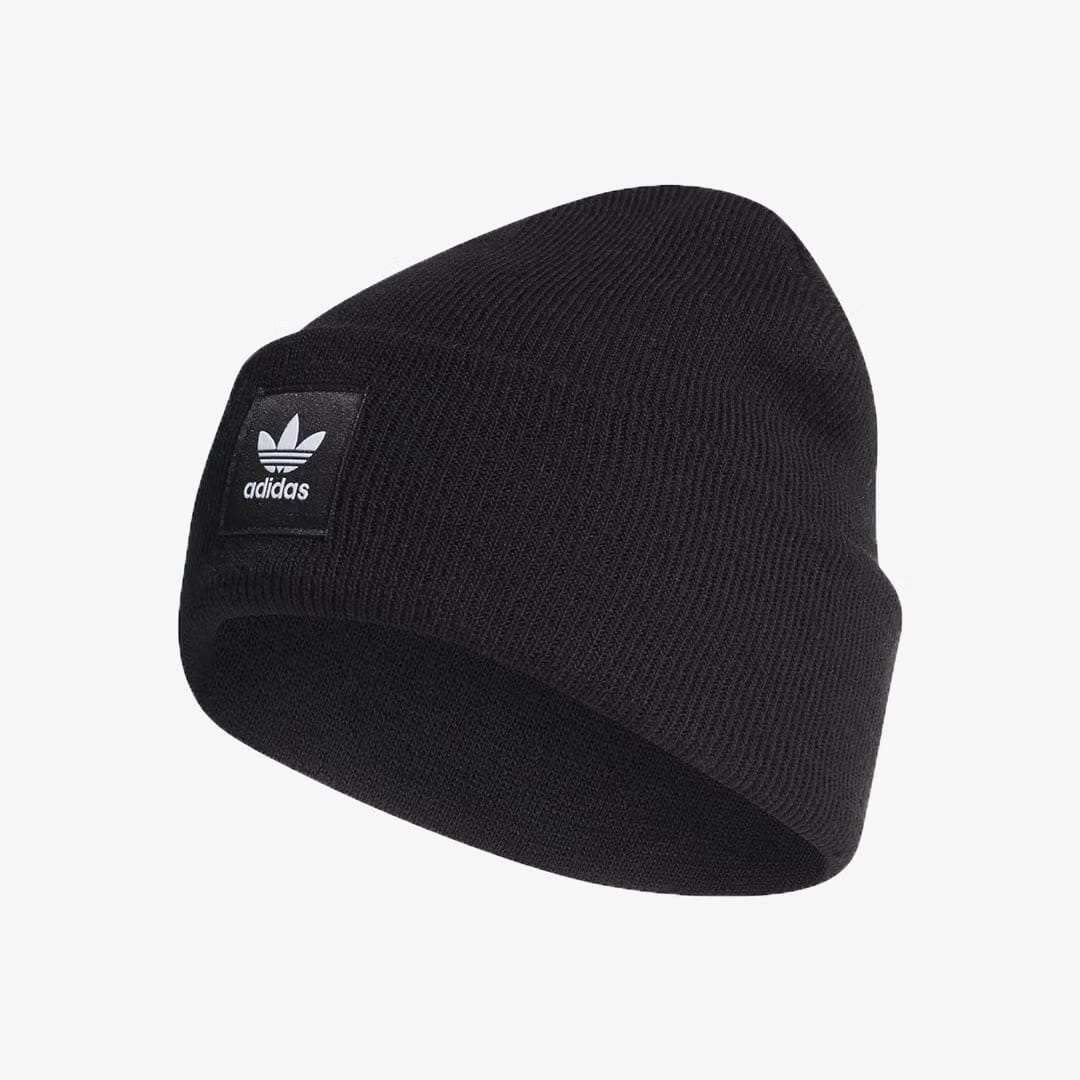 Adidas Originals ADICOLOR CUFF BEANIE { BLACK