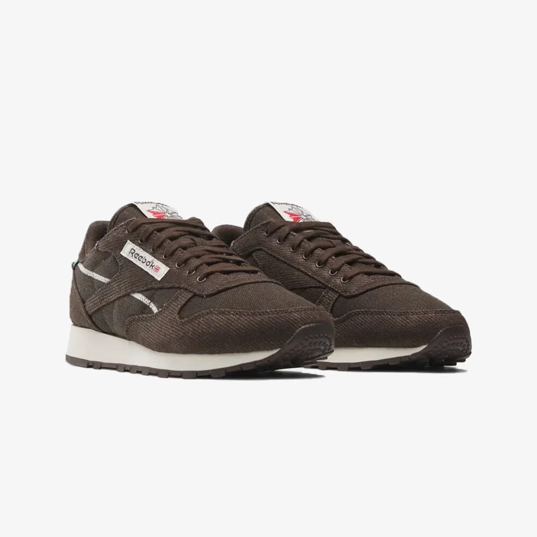 Reebok CLASSIC LEATHER { DBROWN/DBROWN/VINCHA
