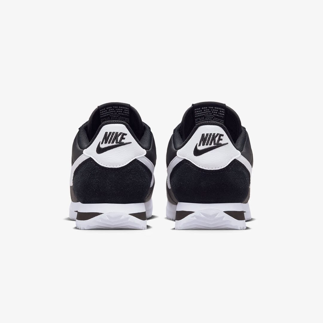 Nike CORTEZ TXT { BLACK/WHITE