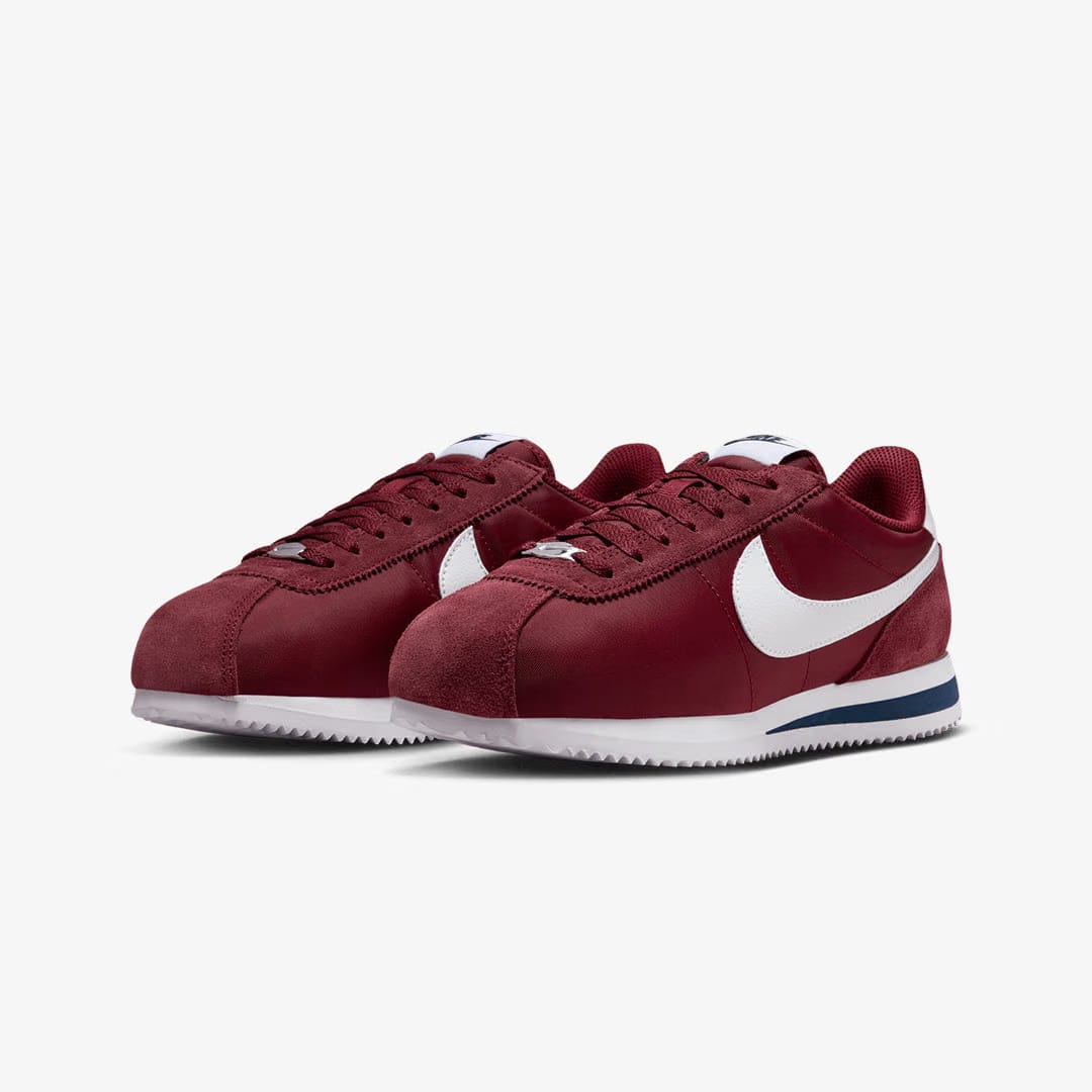 Nike CORTEZ TXT { TEAM RED/WHITE-MIDNIGHT NAVY-BLACK