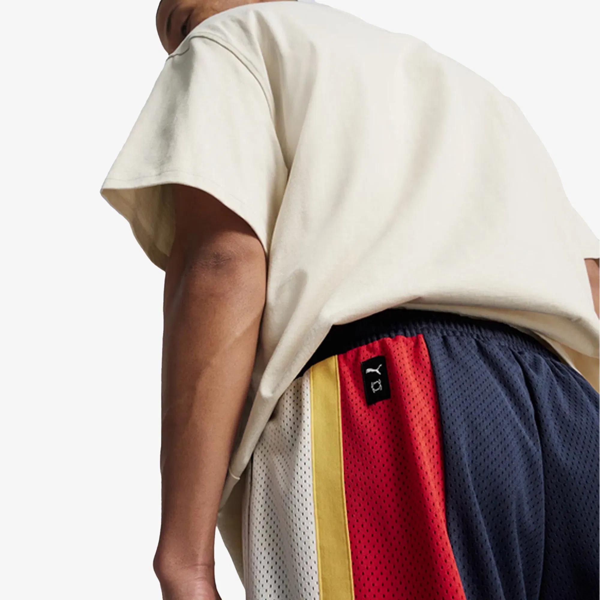 Puma SHOWTIME MESH SHORT { CLUB NAVY