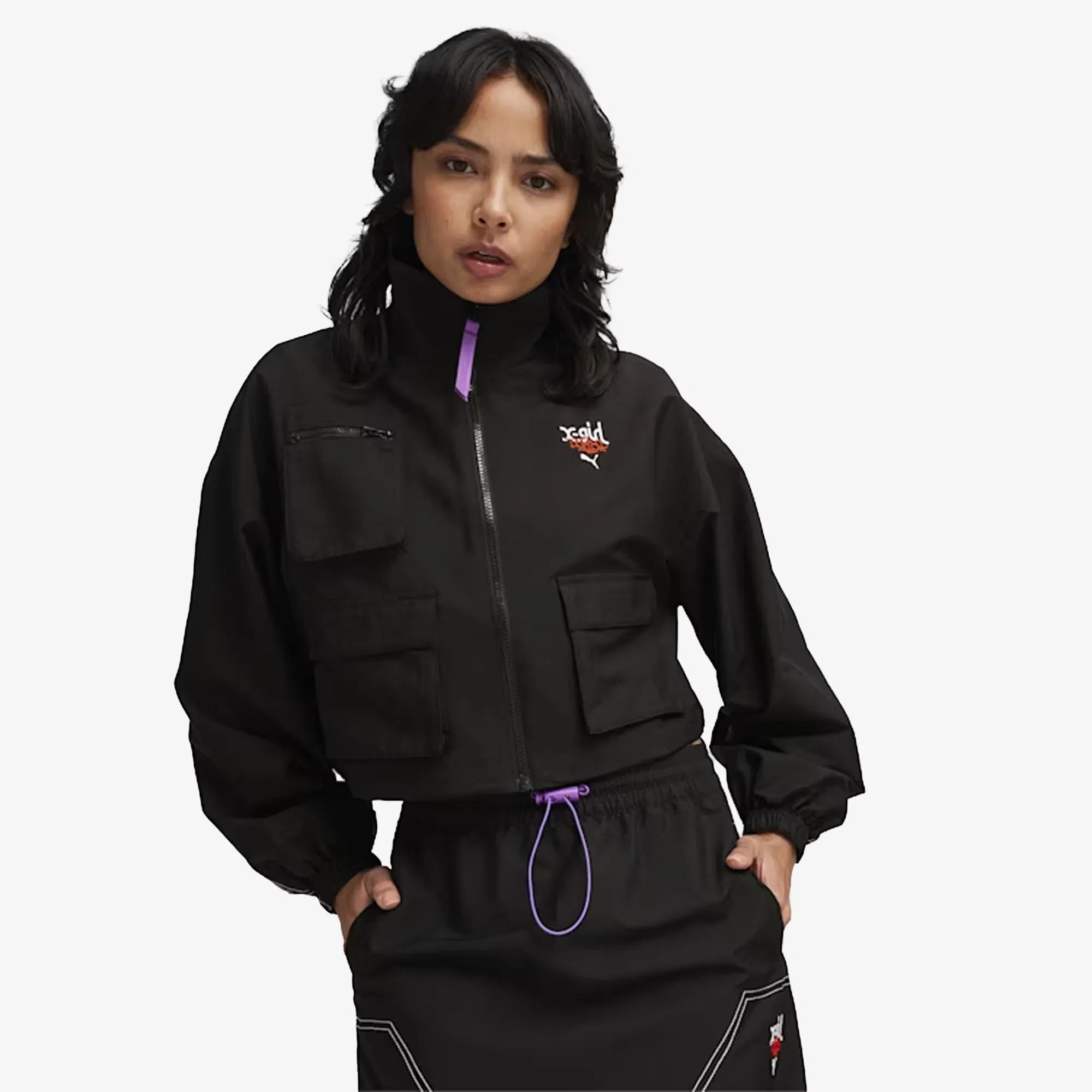 Puma X-GIRL JACKET { BLACK