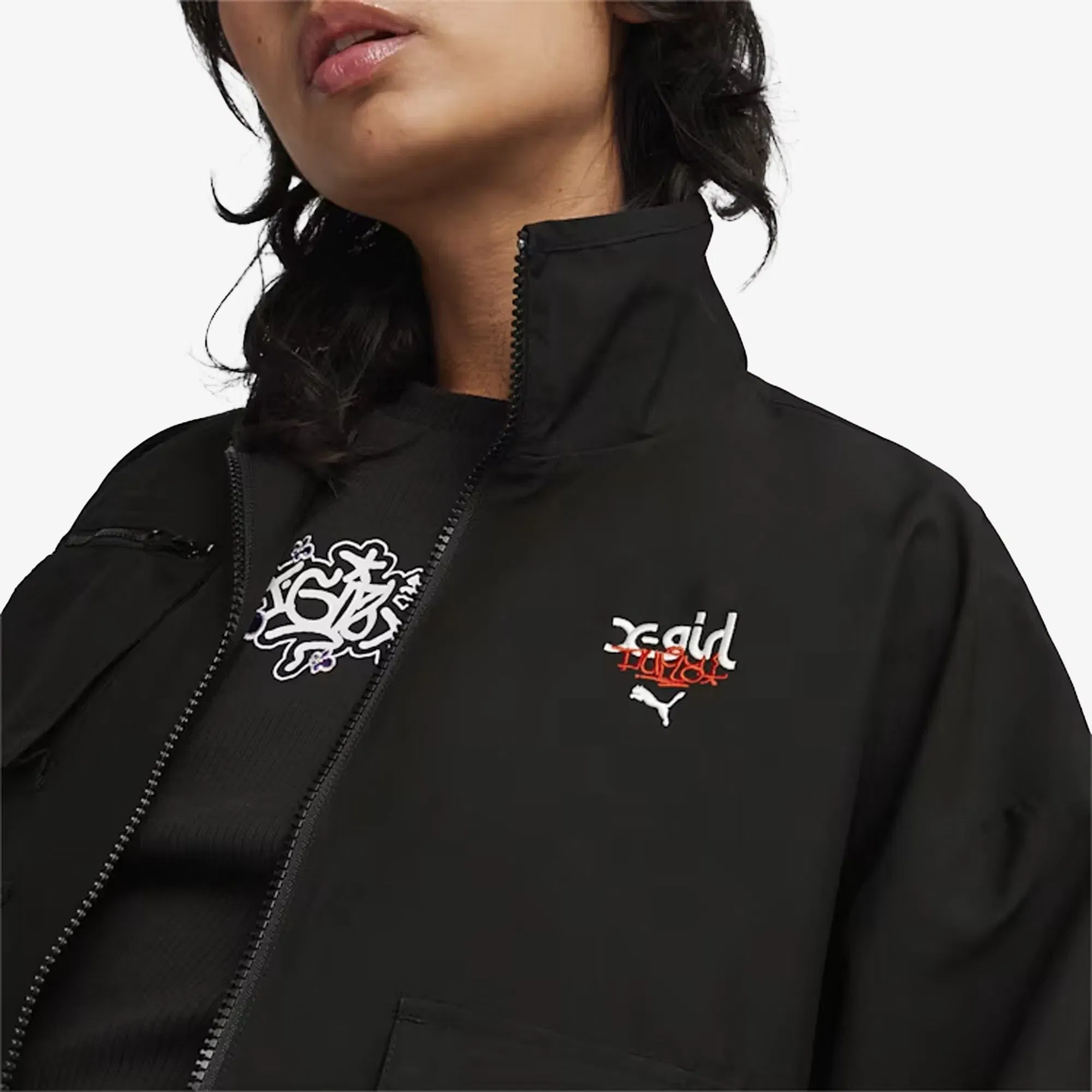 Puma X-GIRL JACKET { BLACK