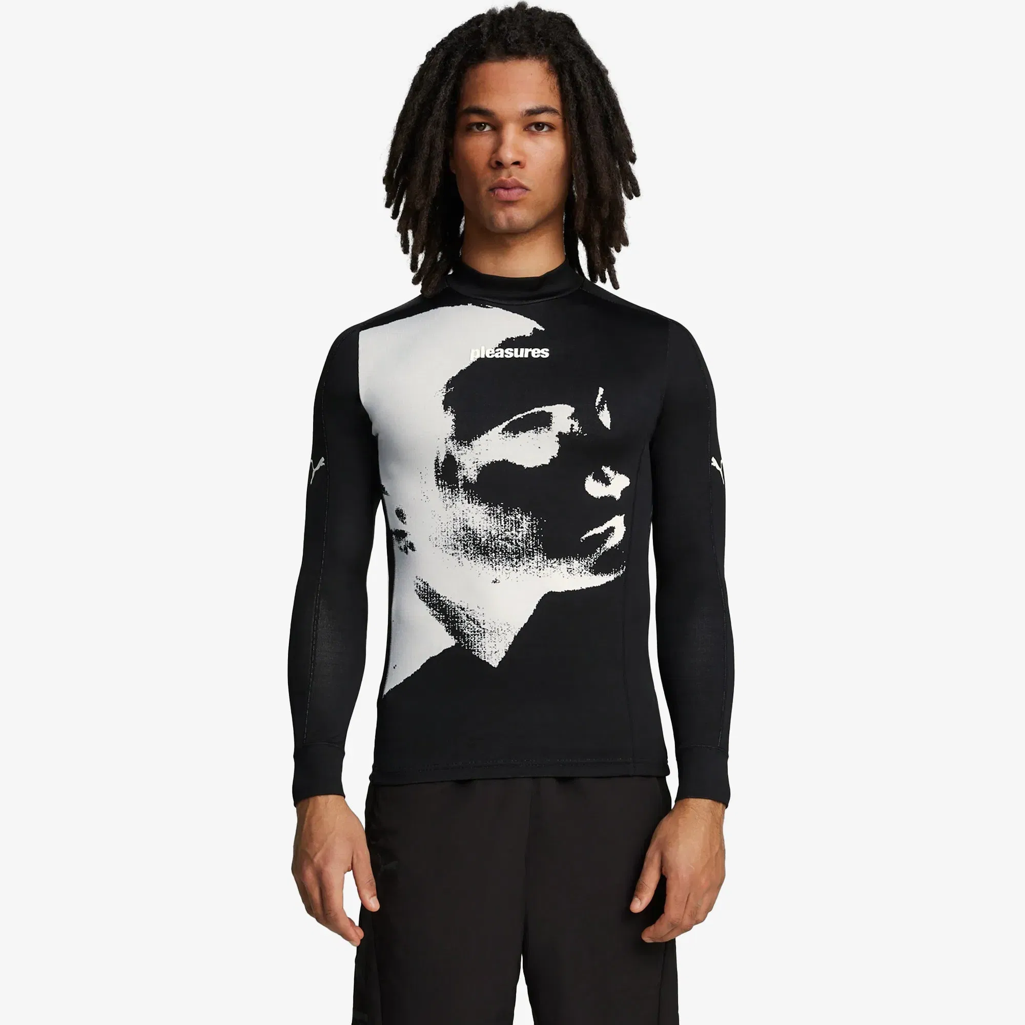 Puma x PLEASURES BASE LAYER { BLACK/WHITE