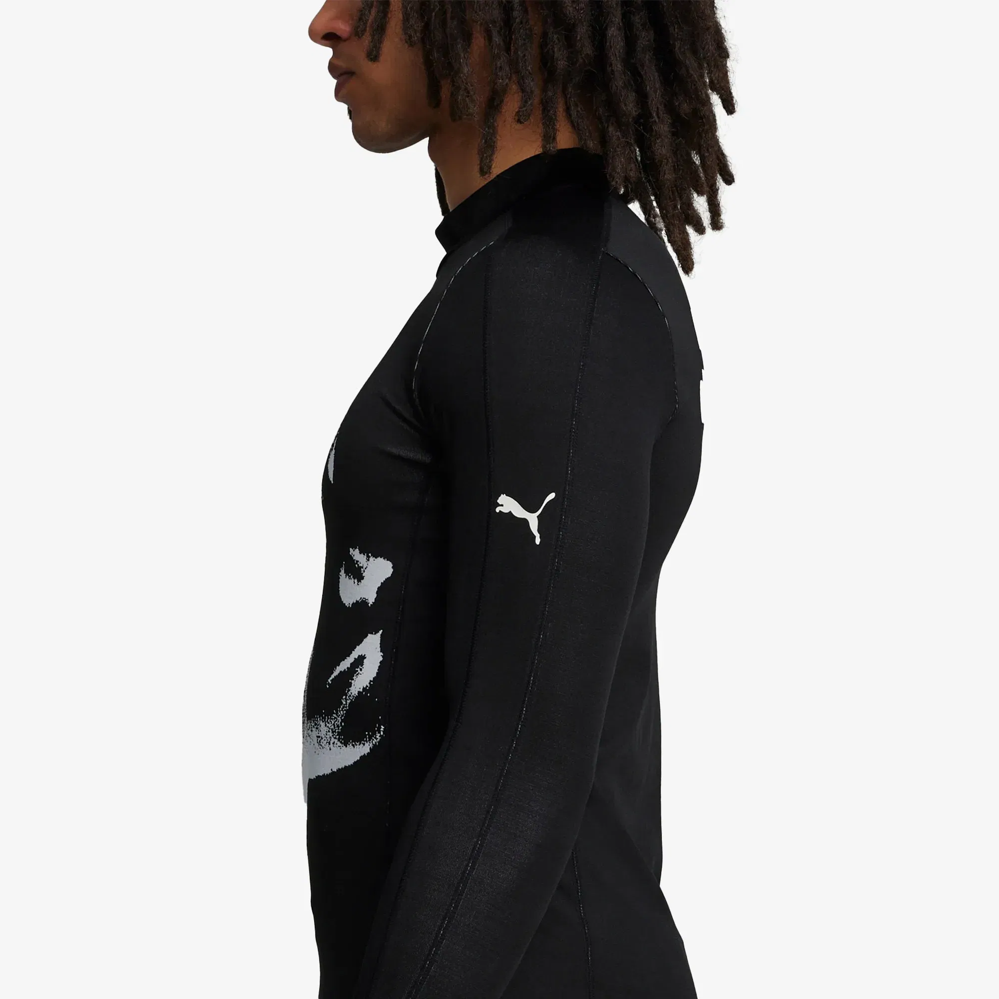 Puma x PLEASURES BASE LAYER { BLACK/WHITE