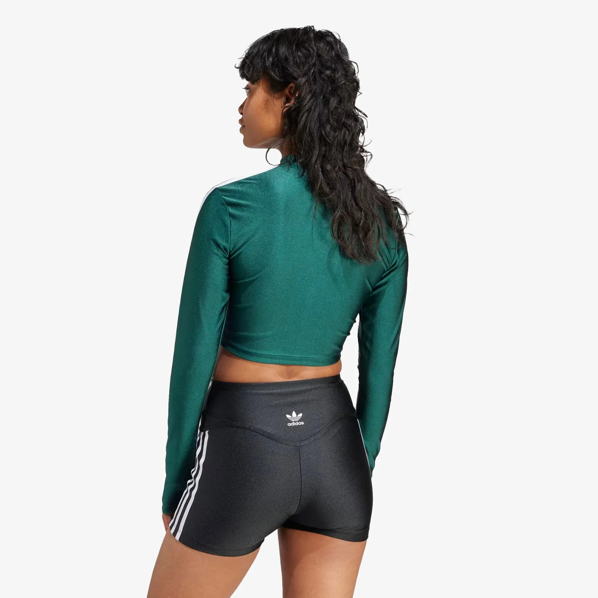 Adidas Originals 3-STRIPES CROPPED LONG SLEEVE TEE