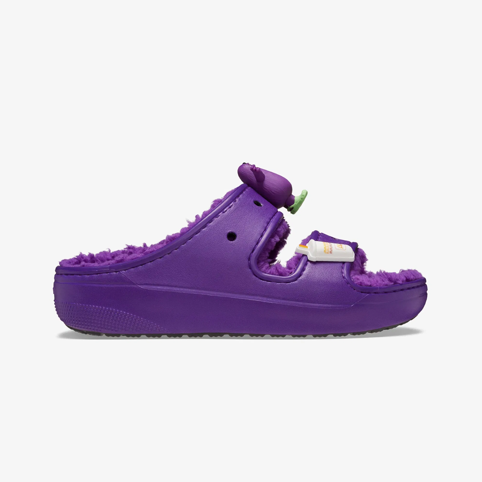 Crocs McD x CROCS COZZZY SANDAL { PURPLE