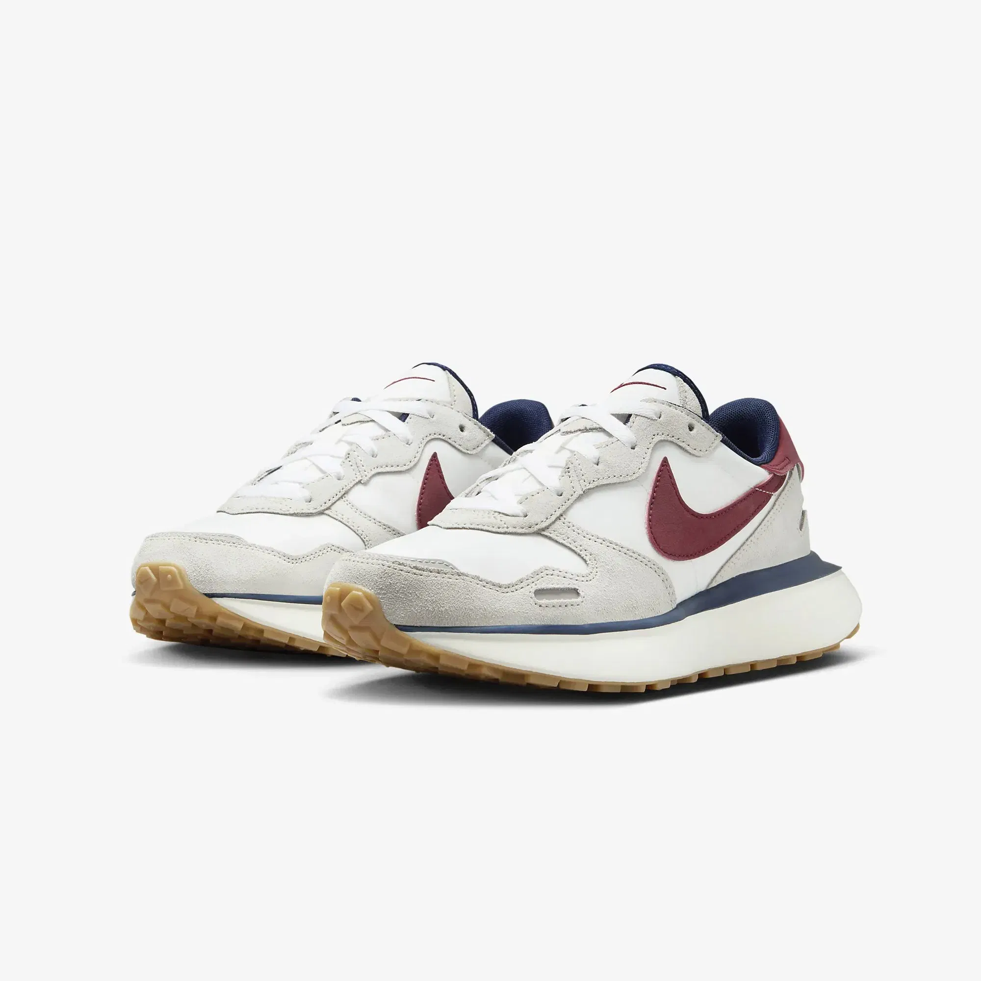 Nike PHOENIX WAFFLE { LIGHT BONE/TEAM RED-SAIL-MIDNIGHT NAVY