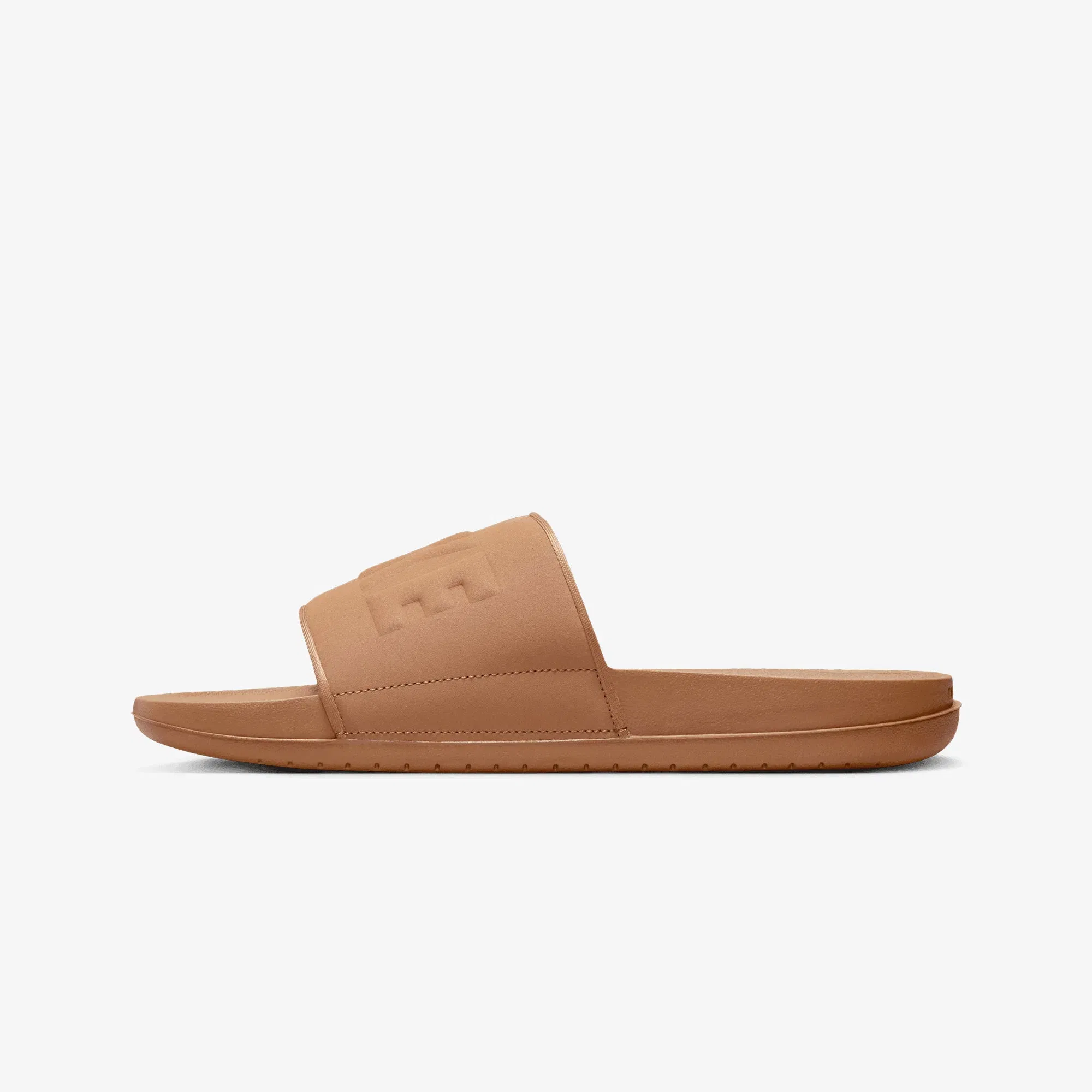 Nike OFFCOURT SLIDES { LT BRITISH TAN/LT BRITISH TAN