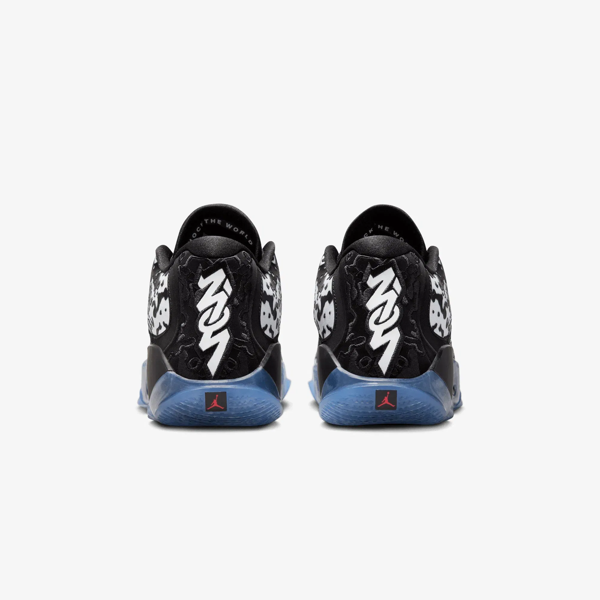 Jordan ZION 3 PF { BLACK/WHITE-LASER ORANGE-CITRON PULSE