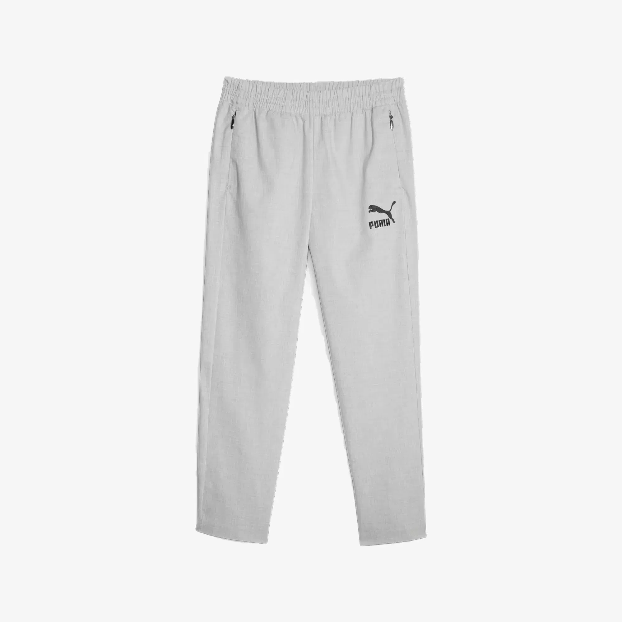 Puma LUXE SPORT T7 PANTS { LIGHT GRAY HEATHER