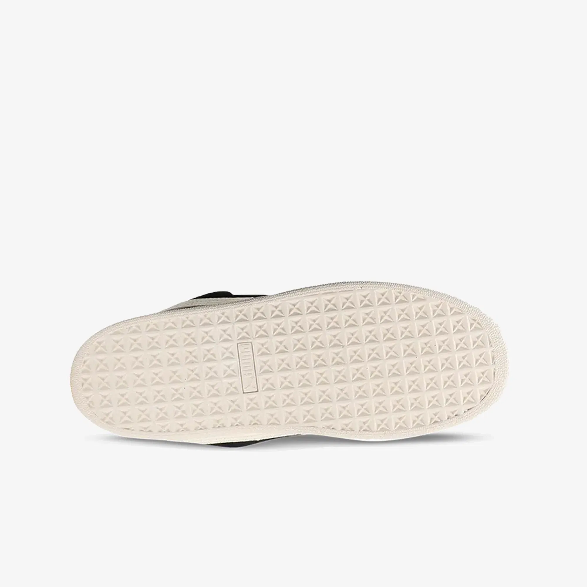 Puma X PLEASURES SUEDE { PUMA BLACK-FROSTED IVORY