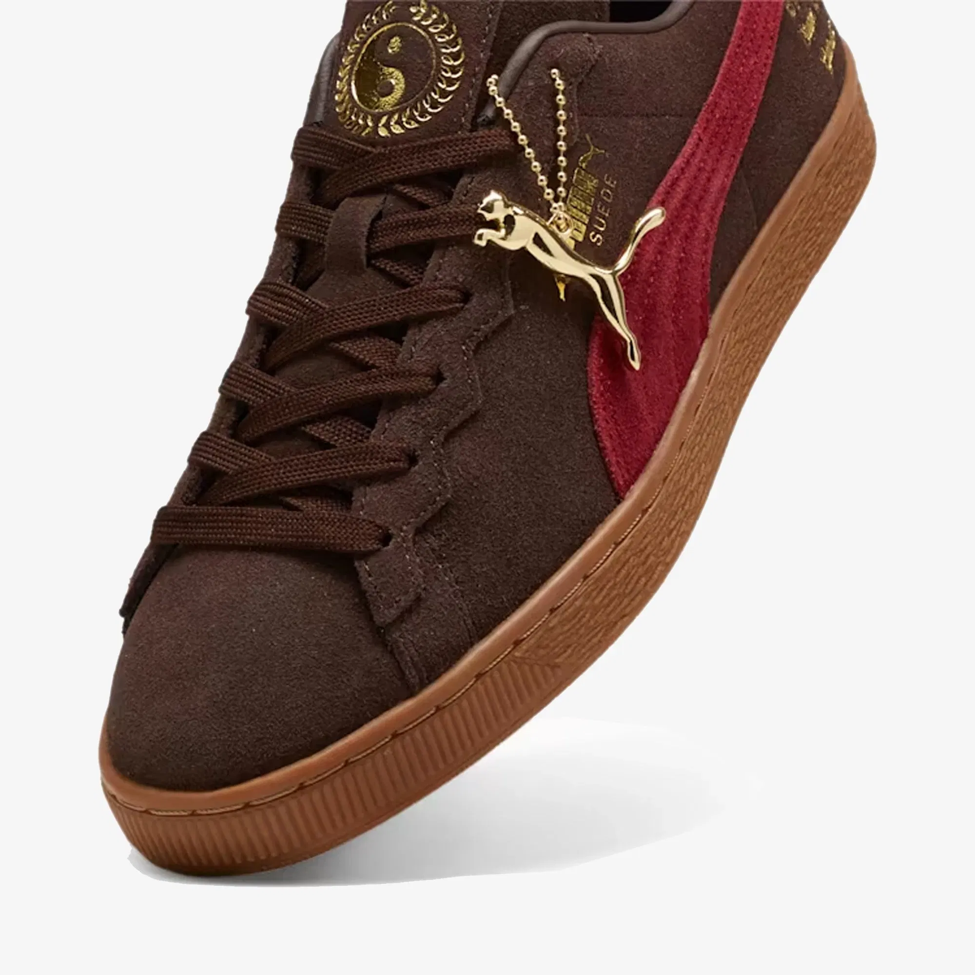 Puma STAPLE B SUEDE { DARK CHOCOLATE-RHUBARB