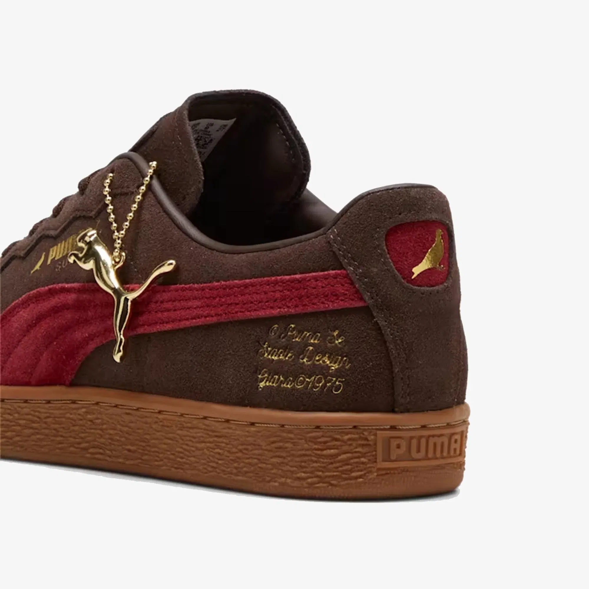 Puma STAPLE B SUEDE { DARK CHOCOLATE-RHUBARB