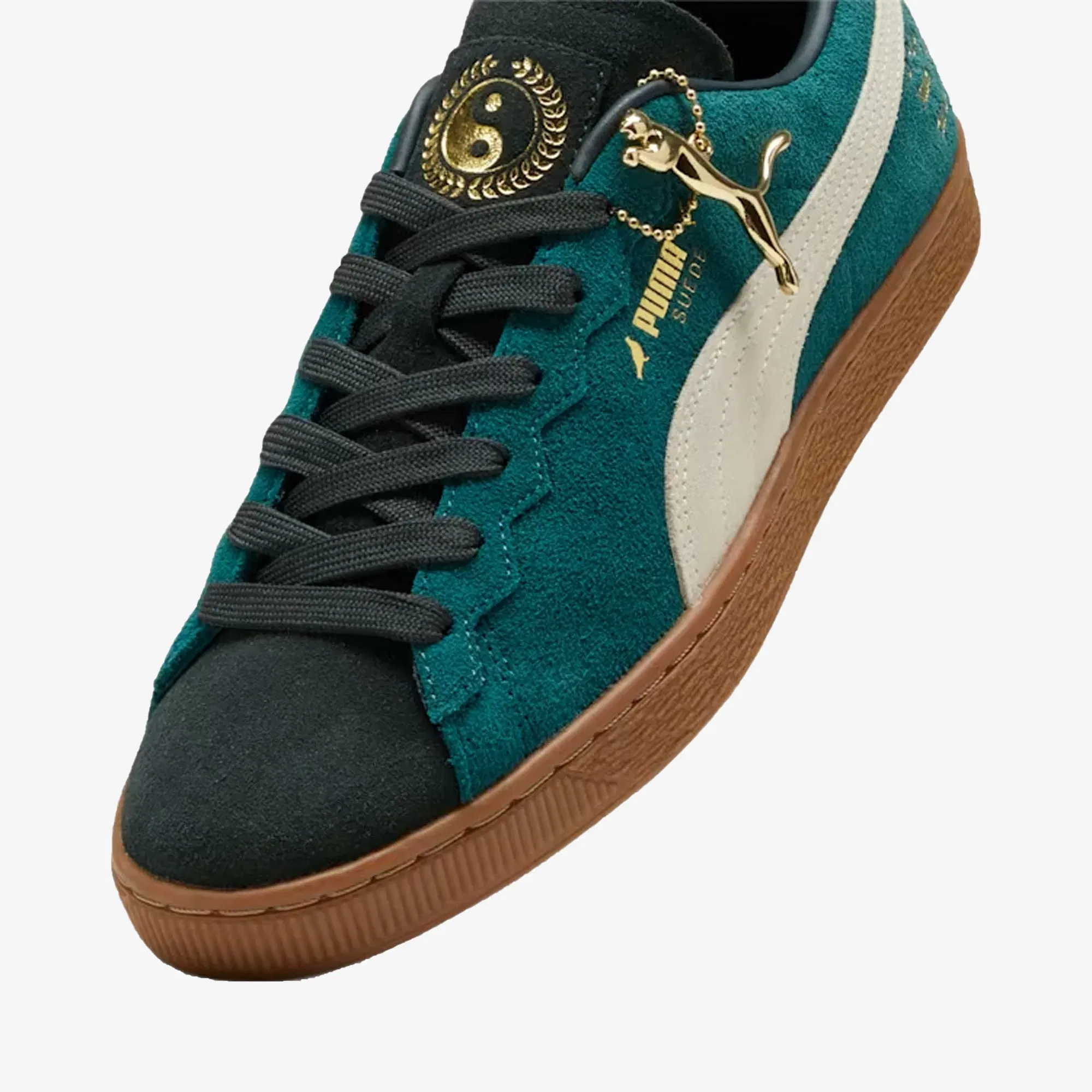 Puma STAPLE G SUEDE { MALACHITE-ALPINE SNOW