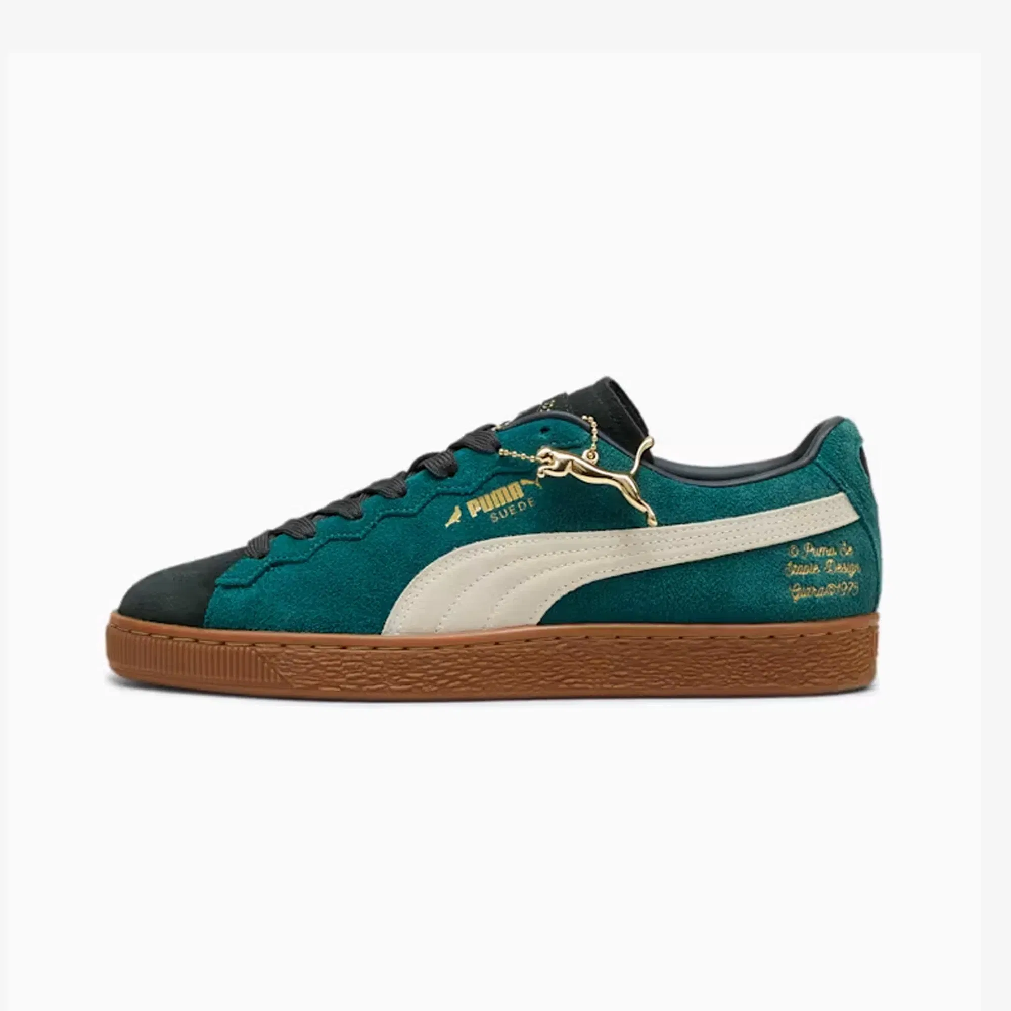 Puma STAPLE G SUEDE { MALACHITE-ALPINE SNOW