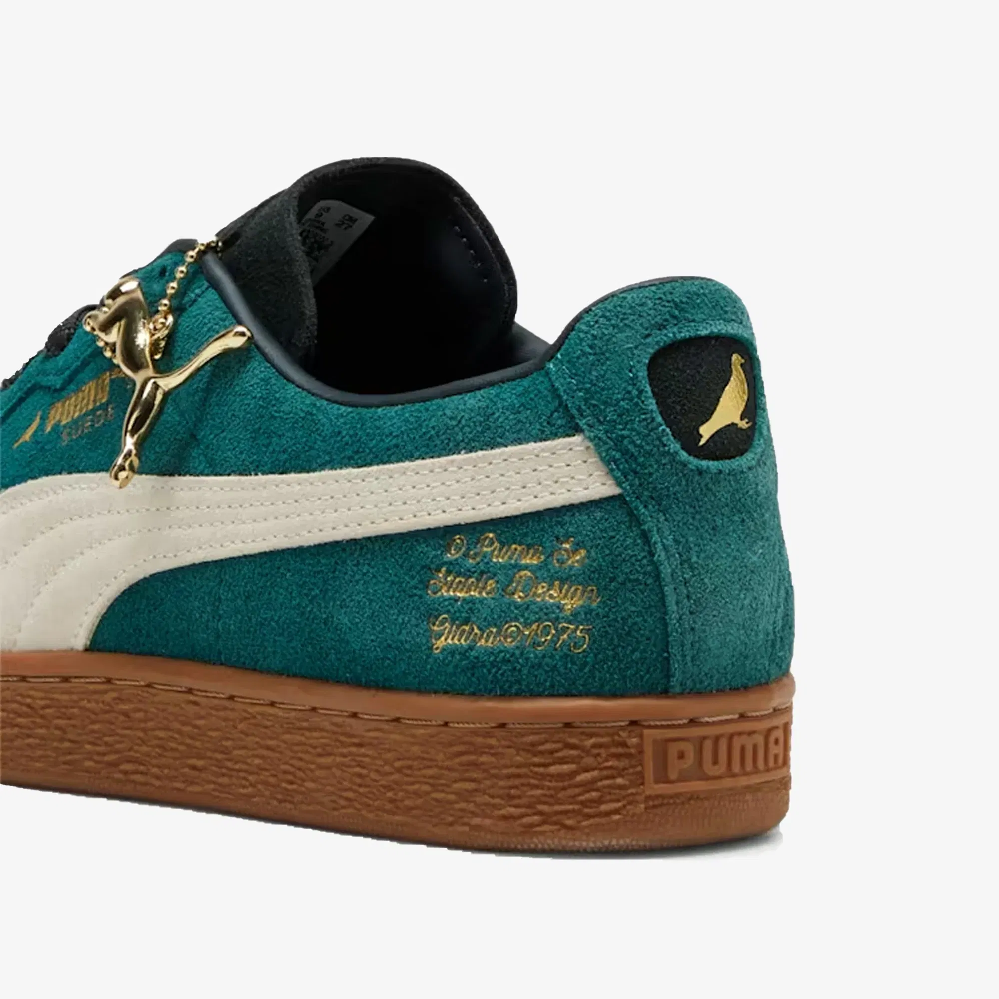 Puma STAPLE G SUEDE { MALACHITE-ALPINE SNOW