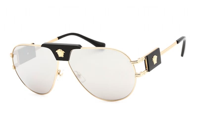 Versace Special Project Aviator Sunglasses Gold (VE2252-10026G)