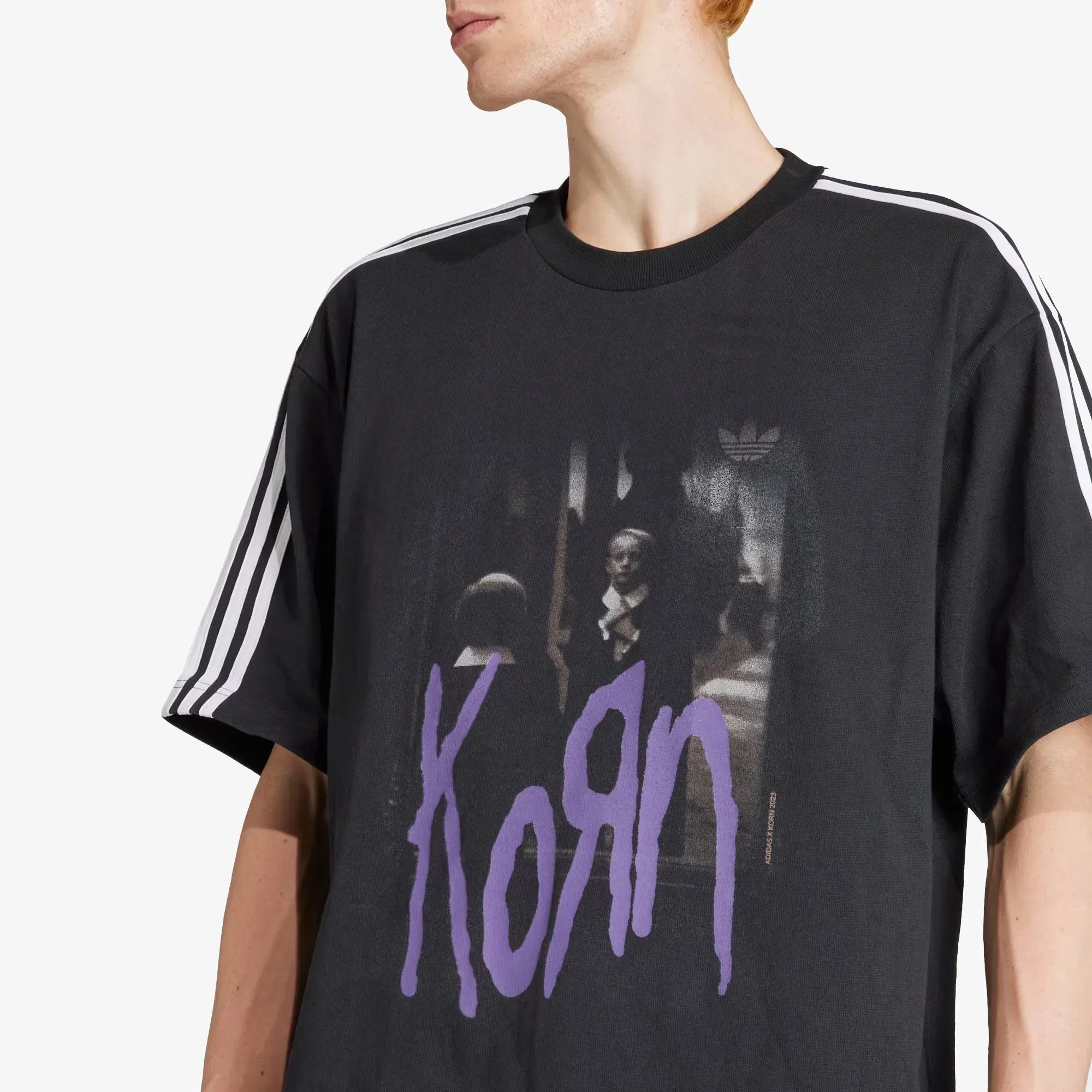 Adidas Originals KORN GRAPHIC T-Shirt { CARBON