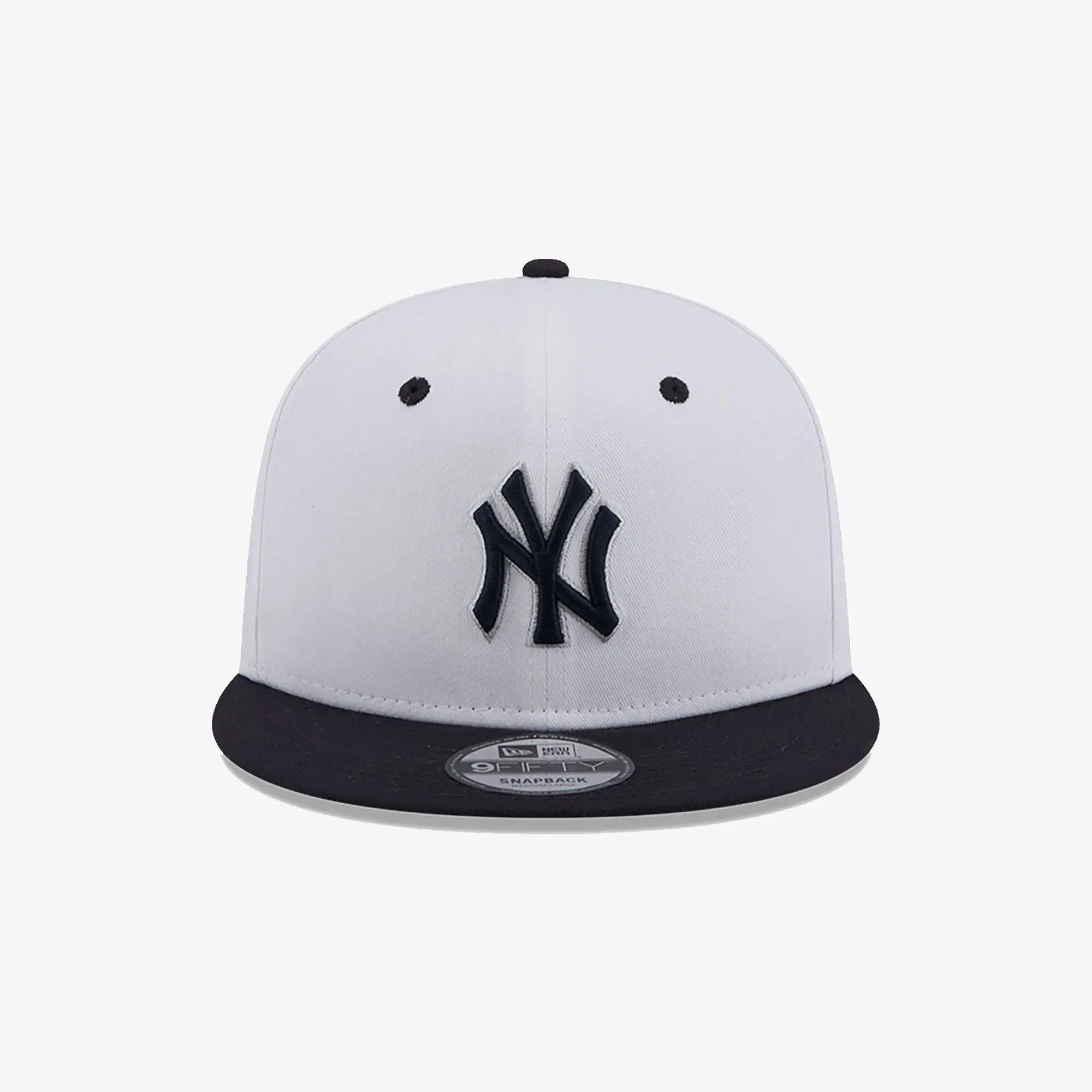 New Era NEW YORK YANKEES WHITE CROWN PATCH WHITE 9FIFTY SNAPBACK CAP { WHITE