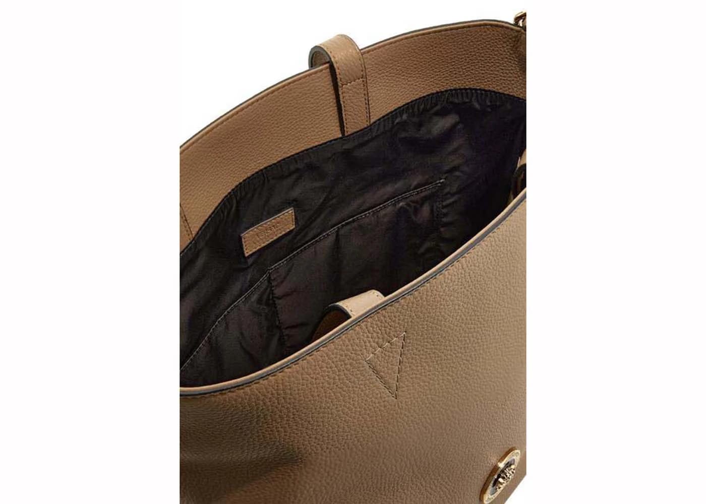 Versace Medusa Logo Tote Bag Beige