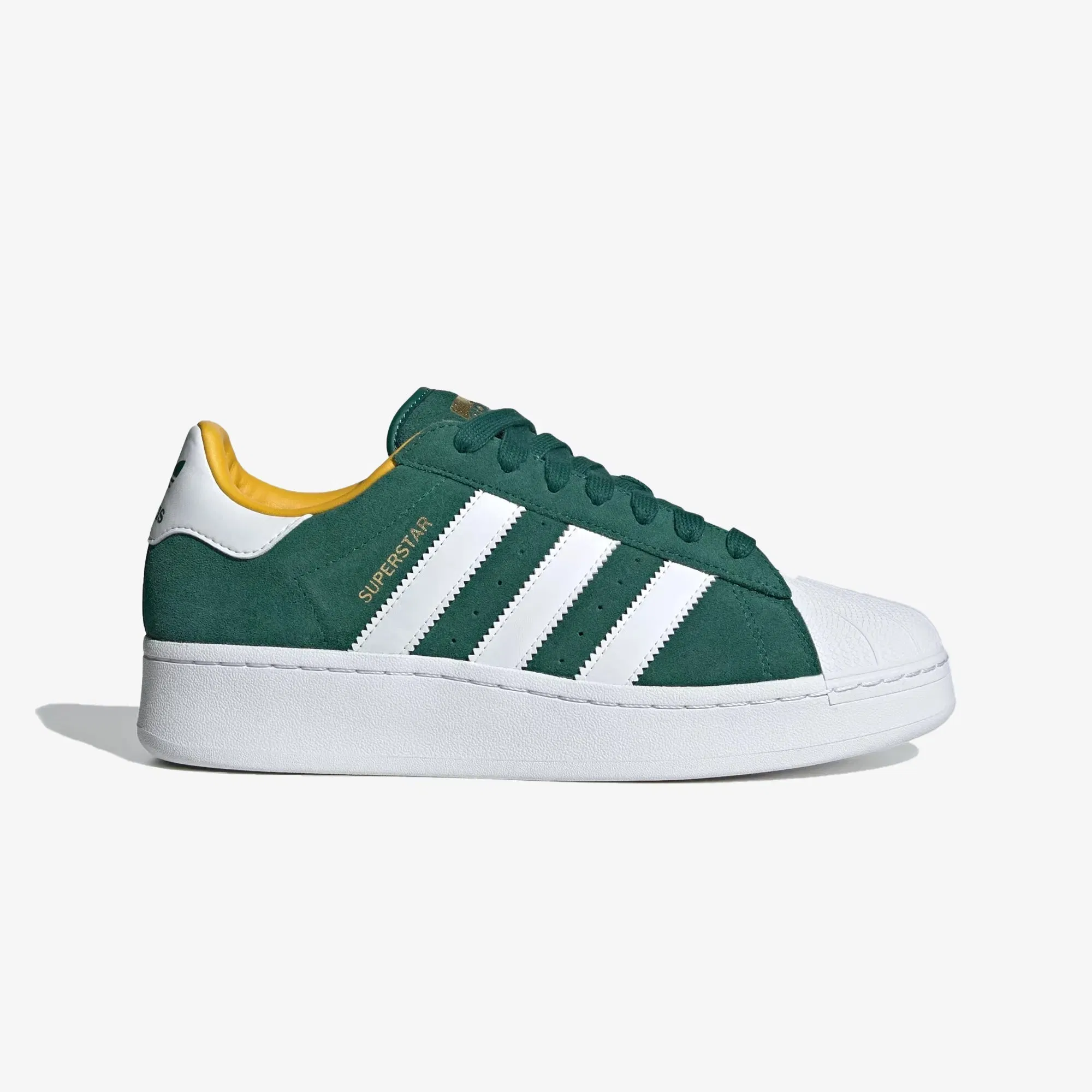 Adidas Originals SUPERSTAR XLG { CGRENN/FTWWHT/BOGOLD