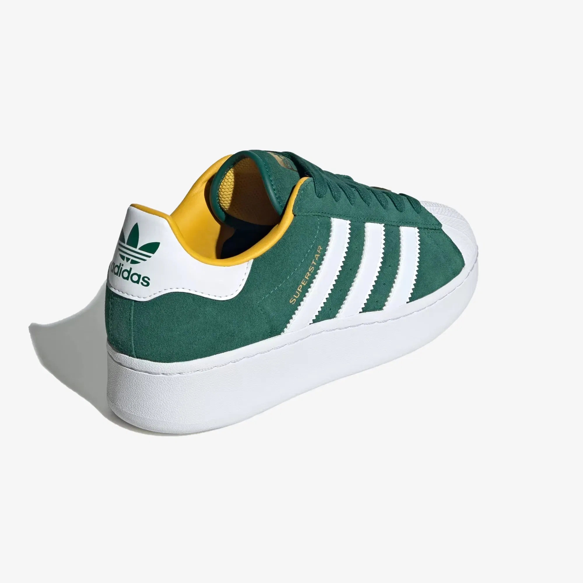 Adidas Originals SUPERSTAR XLG { CGRENN/FTWWHT/BOGOLD