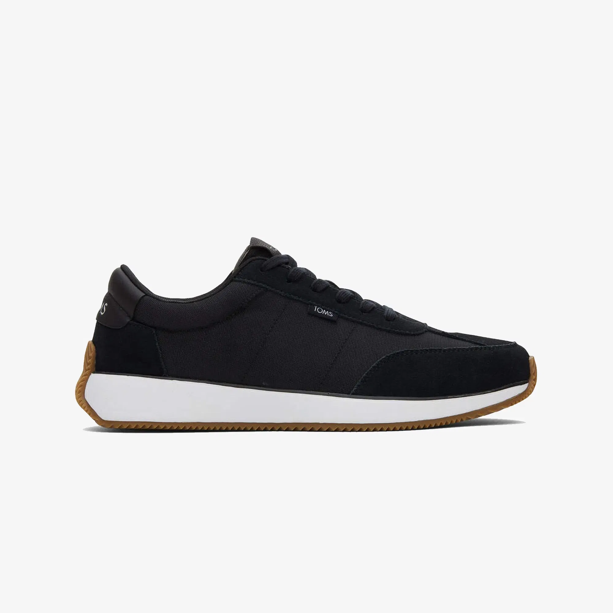 Toms WYNDON SUEDE JOGGER { BLACK