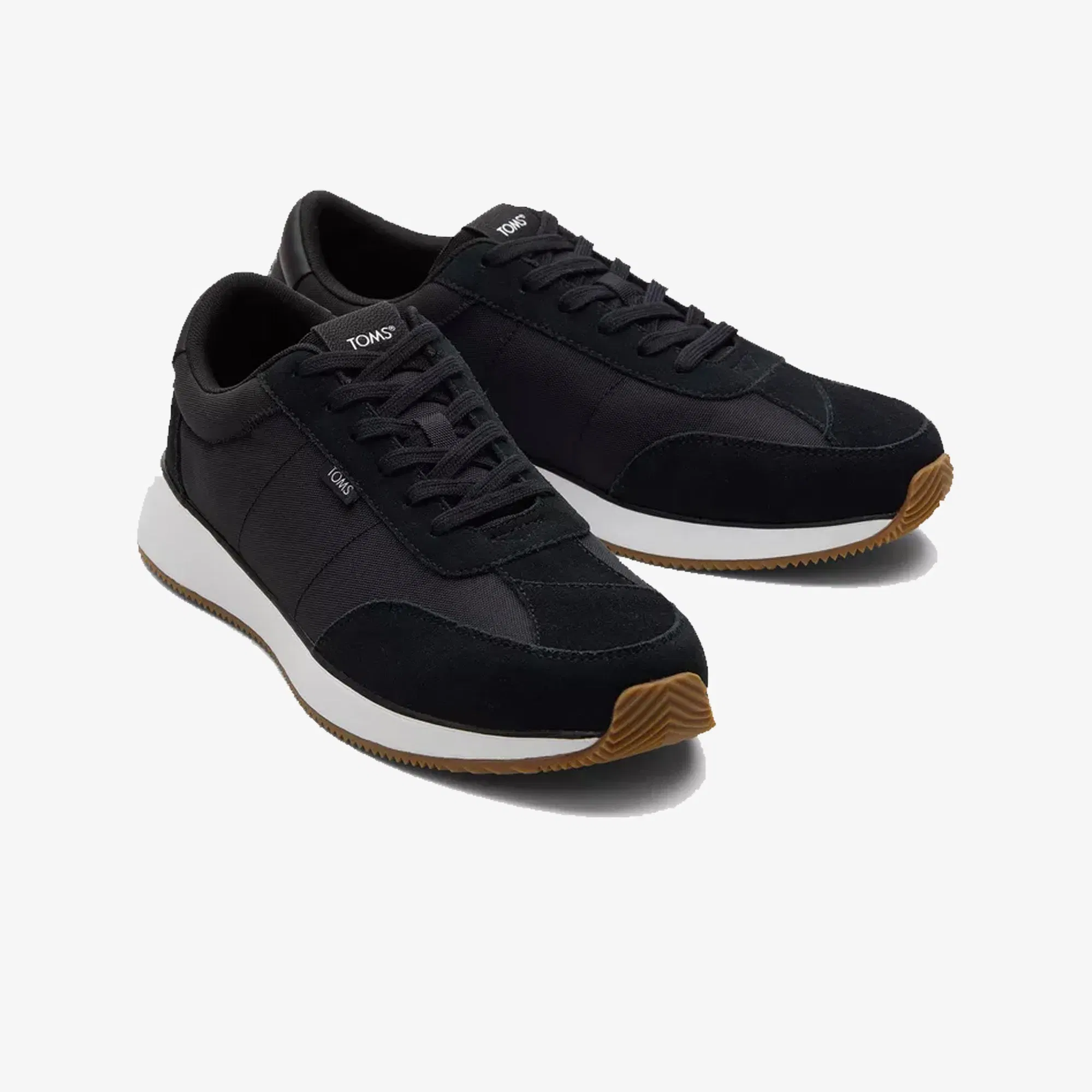 Toms WYNDON SUEDE JOGGER { BLACK
