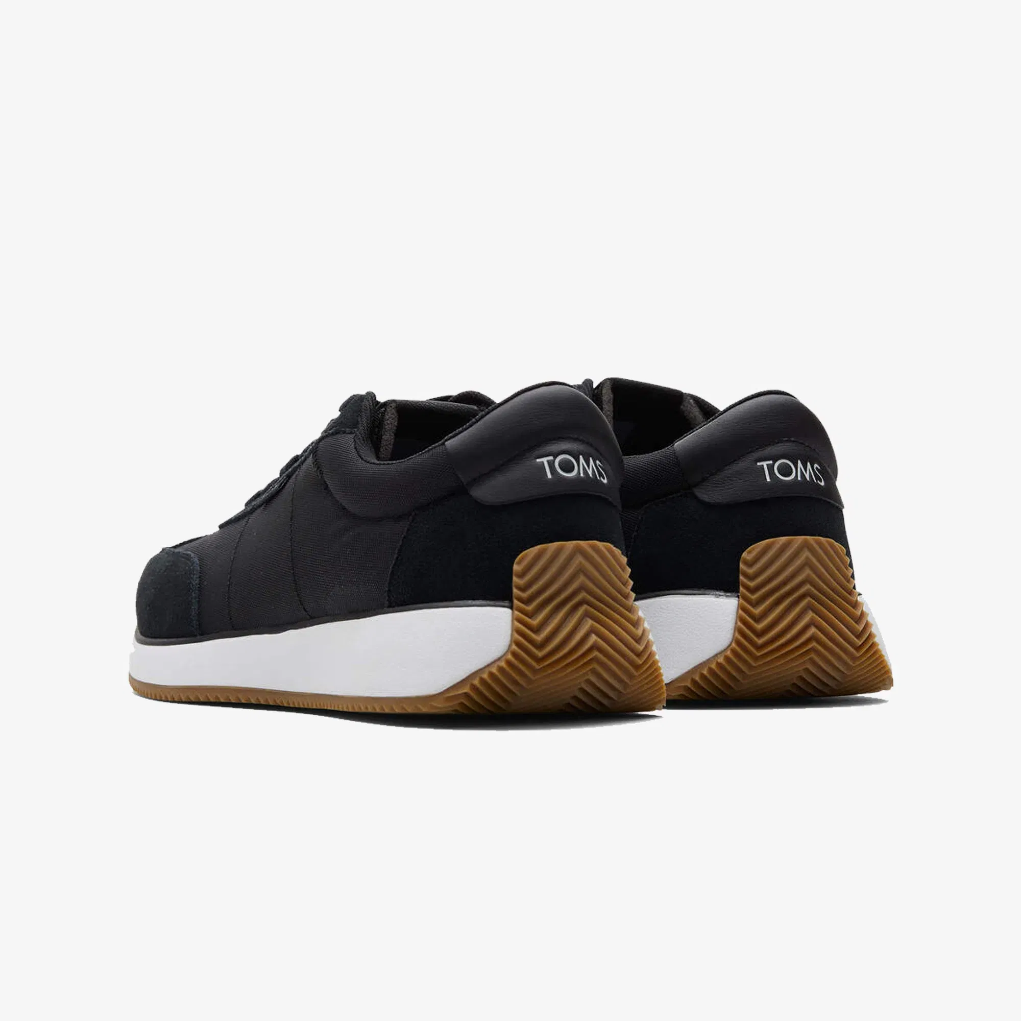 Toms WYNDON SUEDE JOGGER { BLACK