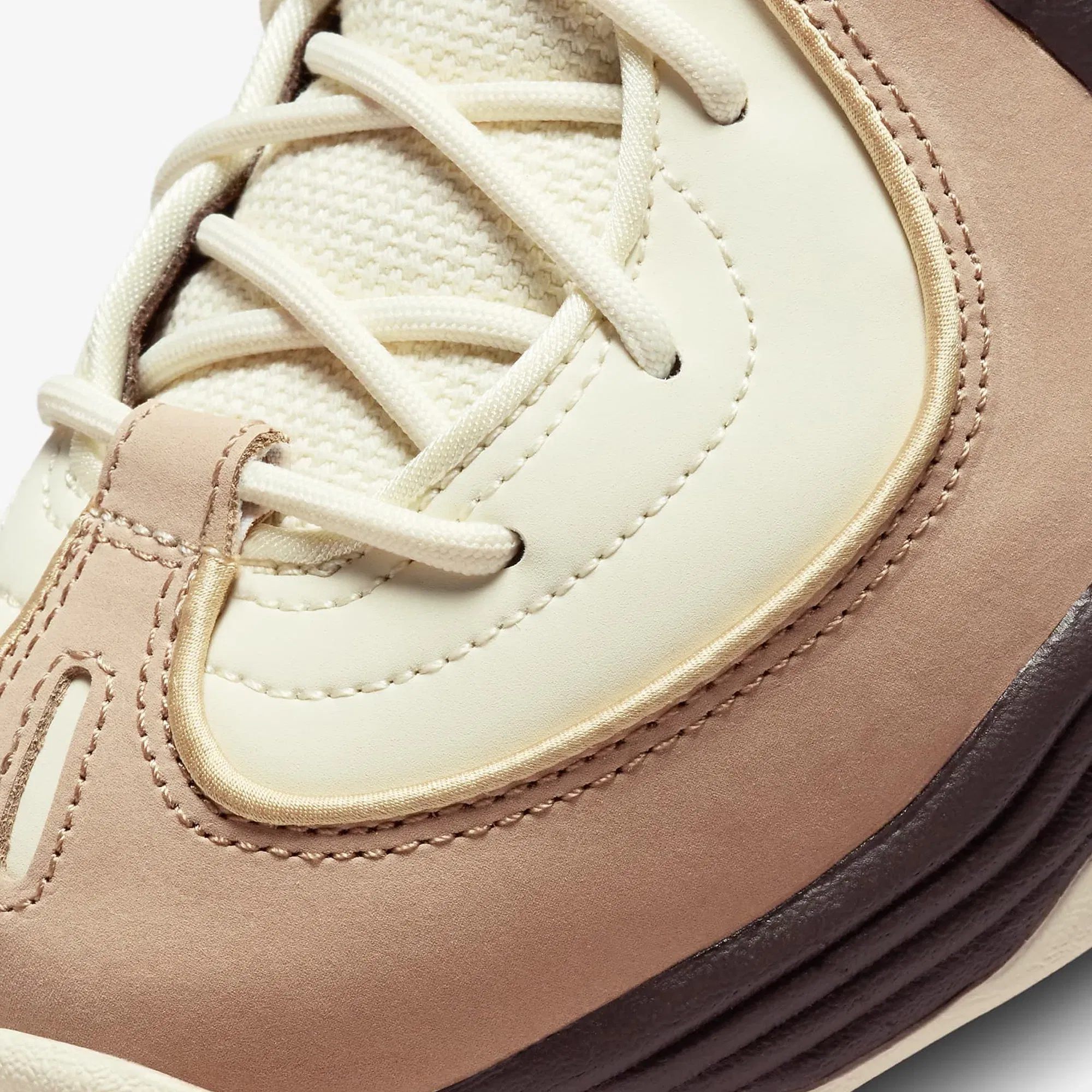 Nike AIR PENNY 2 { COCONUT MILK/BAROQUE BROWN-HEMP-SESAME