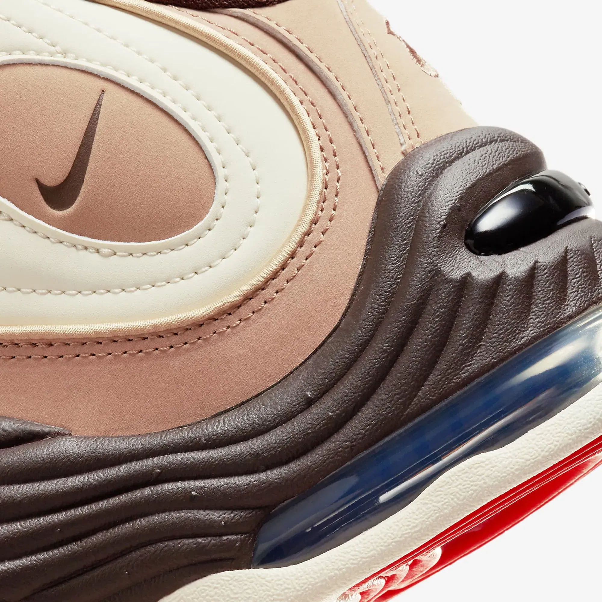 Nike AIR PENNY 2 { COCONUT MILK/BAROQUE BROWN-HEMP-SESAME