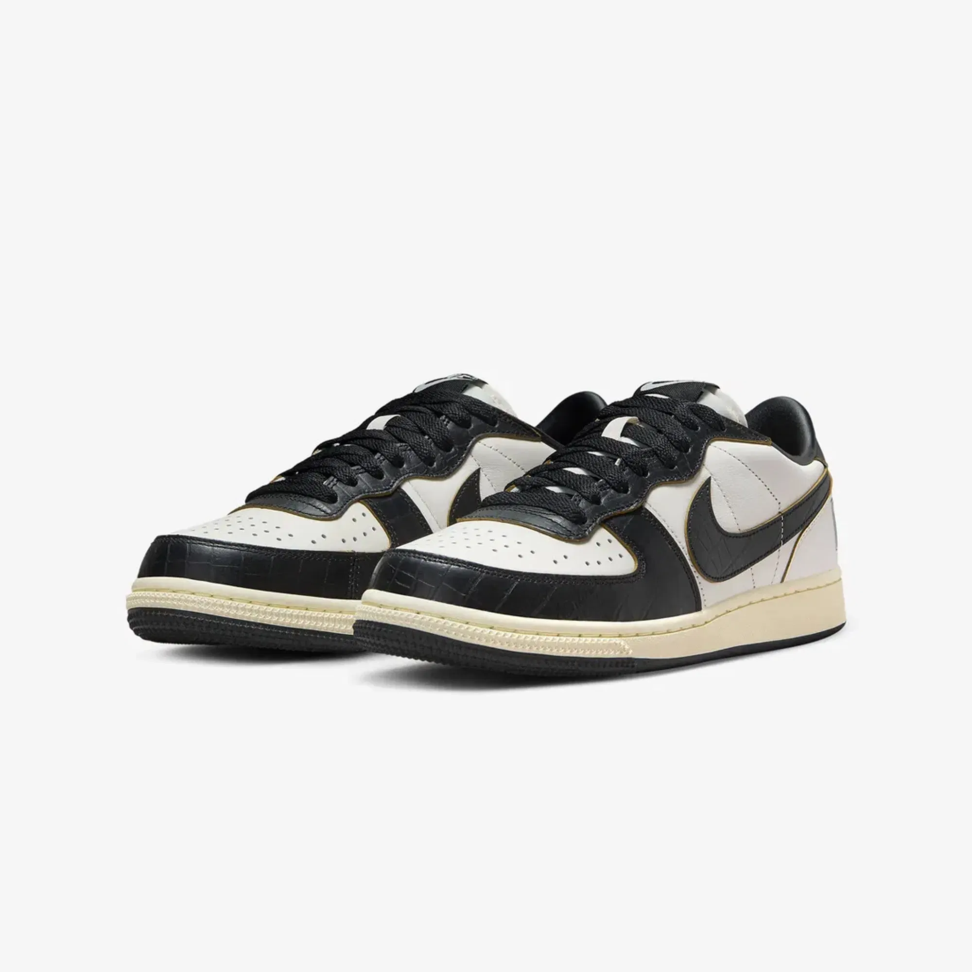 Nike TERMINATOR LOW PREMIUM { PHANTOM/BLACK-COCONUT MILK-DESERT OCHRE