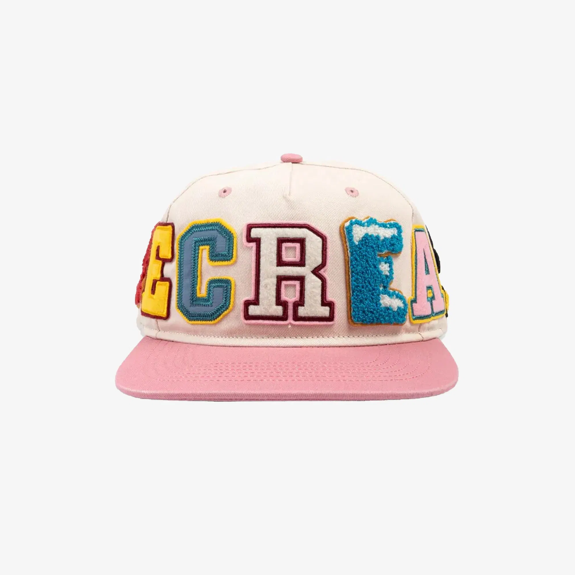 Icecream ALL THE WAY SNAPBACK HAT { SHEER PINK