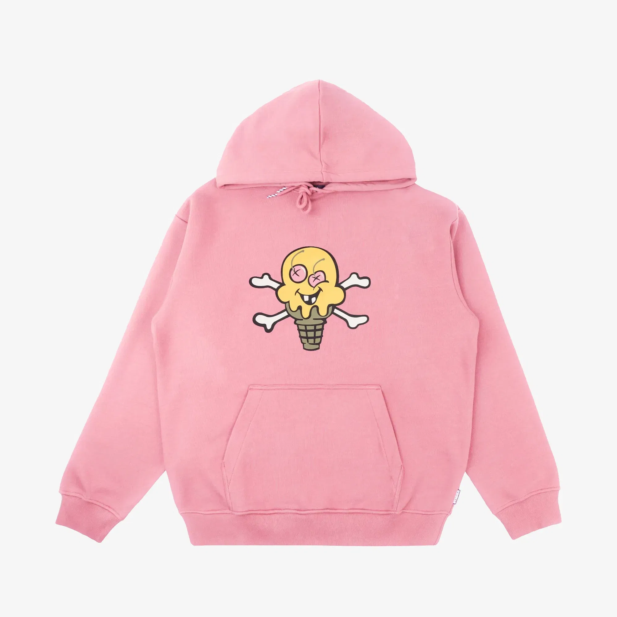 Icecream CONES HOODIE { SEA PINK