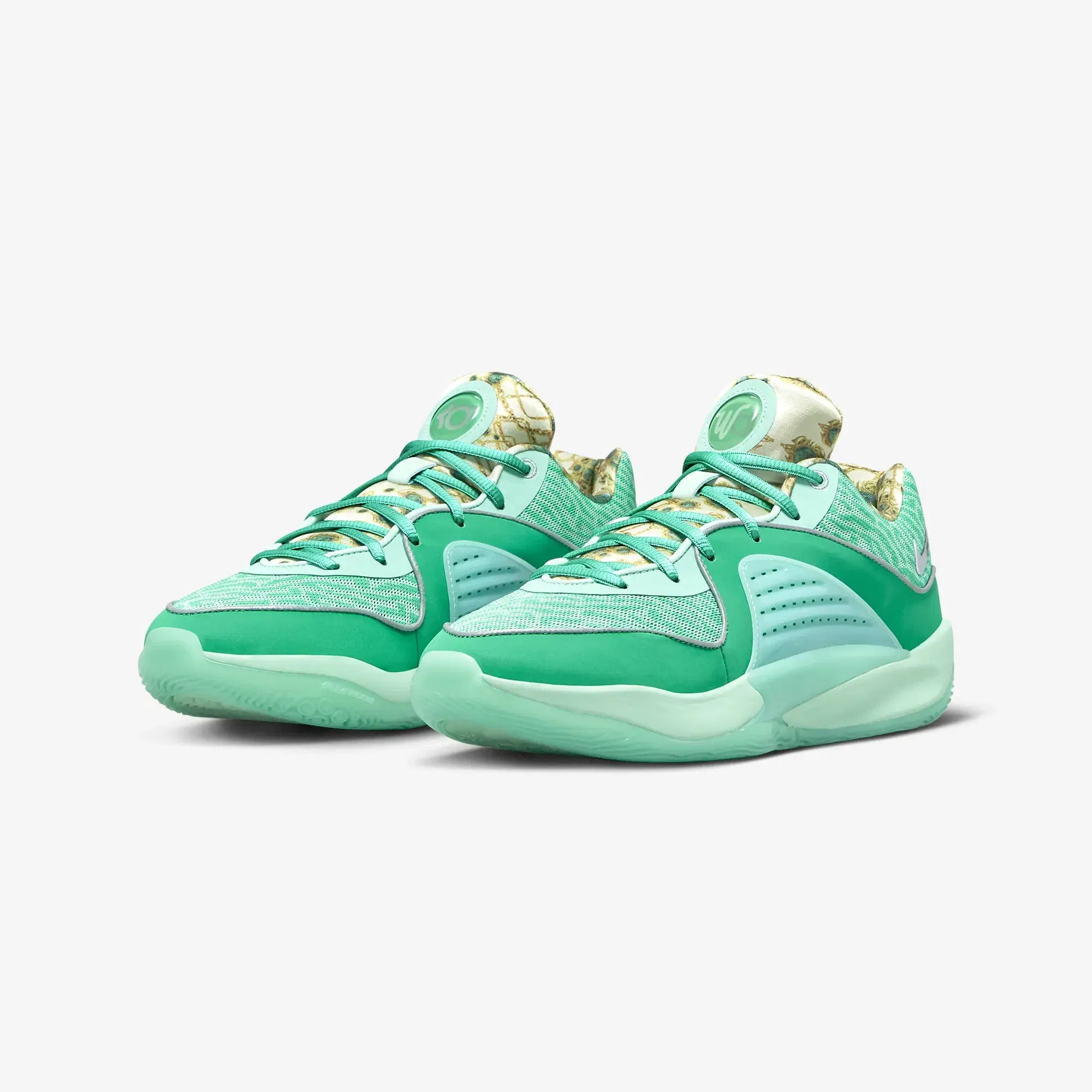 Nike KD16 EP { MINT FOAM/EMERALD RISE /GREEN/METALLIC