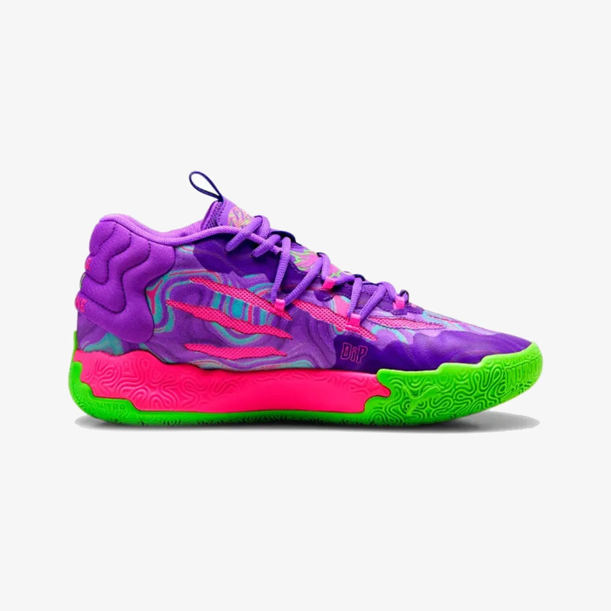 Puma MB.03 TOXIC { PURPLE GLIMMER-GREEN GECKO