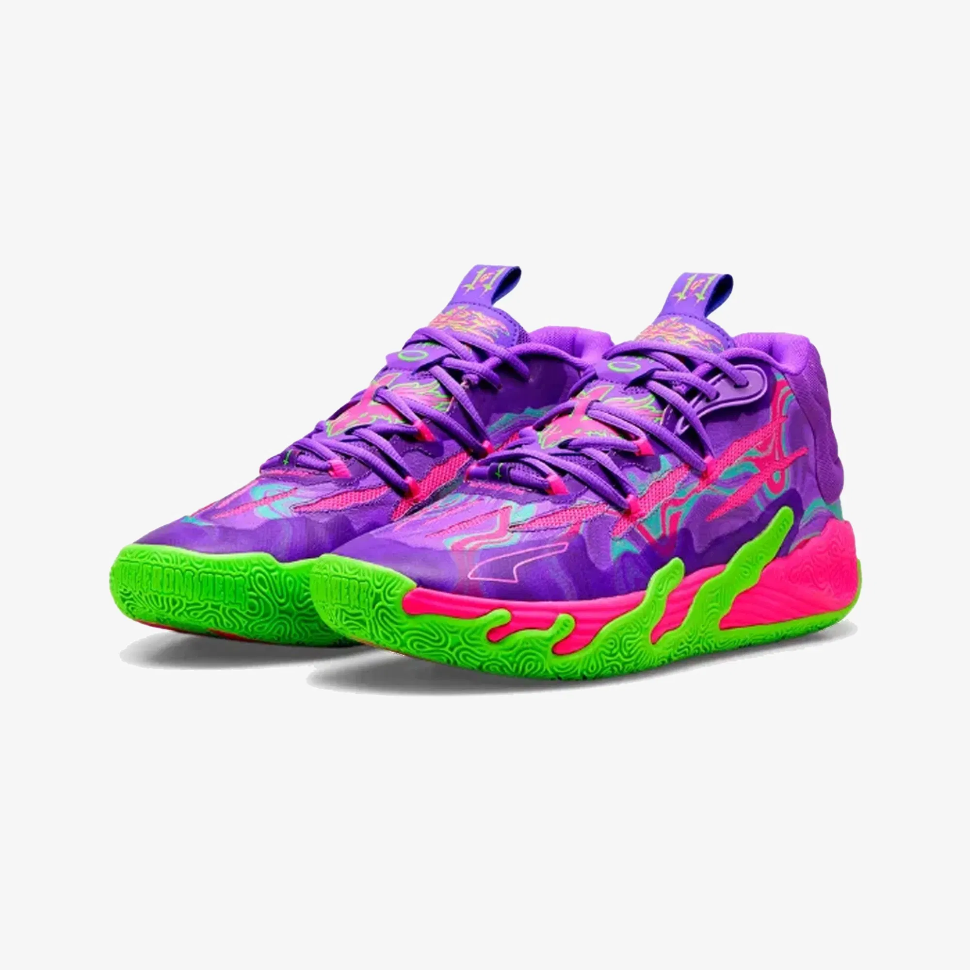 Puma MB.03 TOXIC { PURPLE GLIMMER-GREEN GECKO