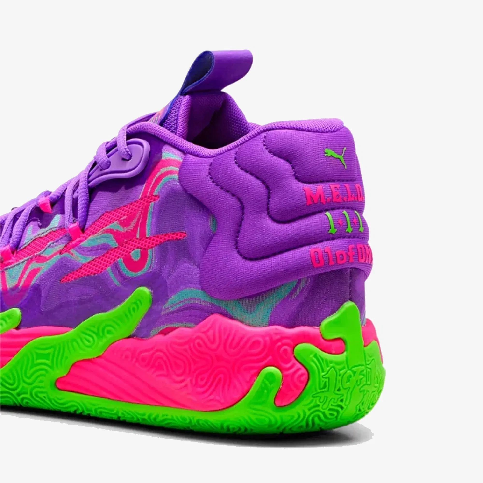 Puma MB.03 TOXIC { PURPLE GLIMMER-GREEN GECKO