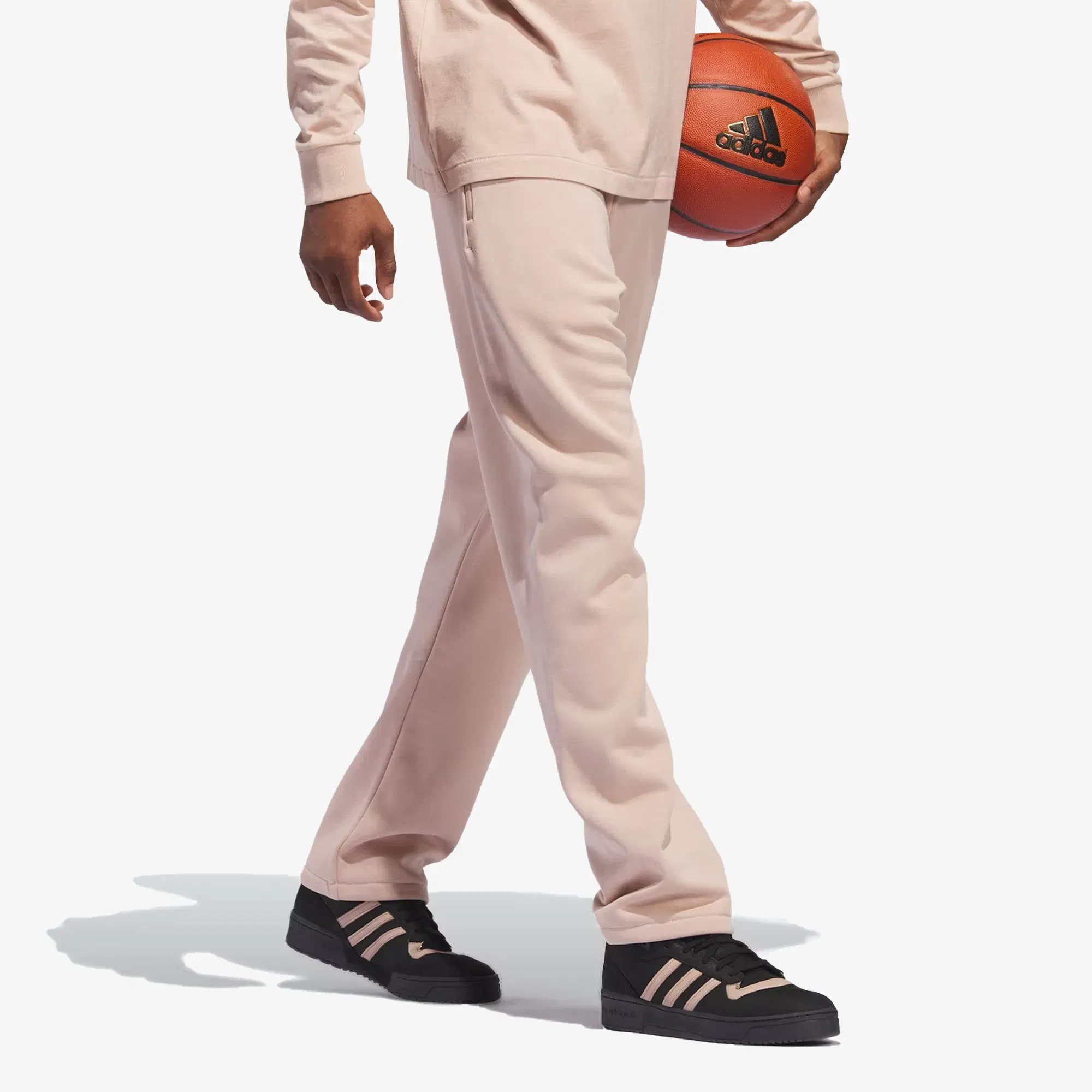 Adidas Originals BASKETBALL SWEAT PANT { ASH PEARL