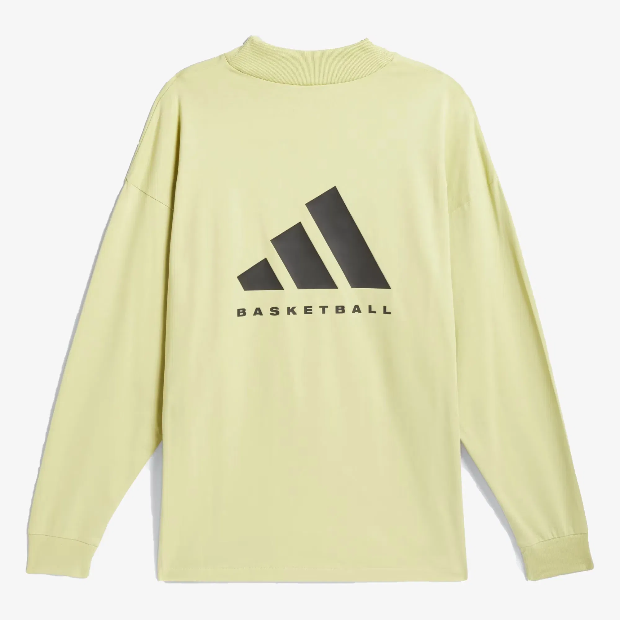 Adidas BASKETBALL Long Sleeve T-Shirt { HALO GOLD