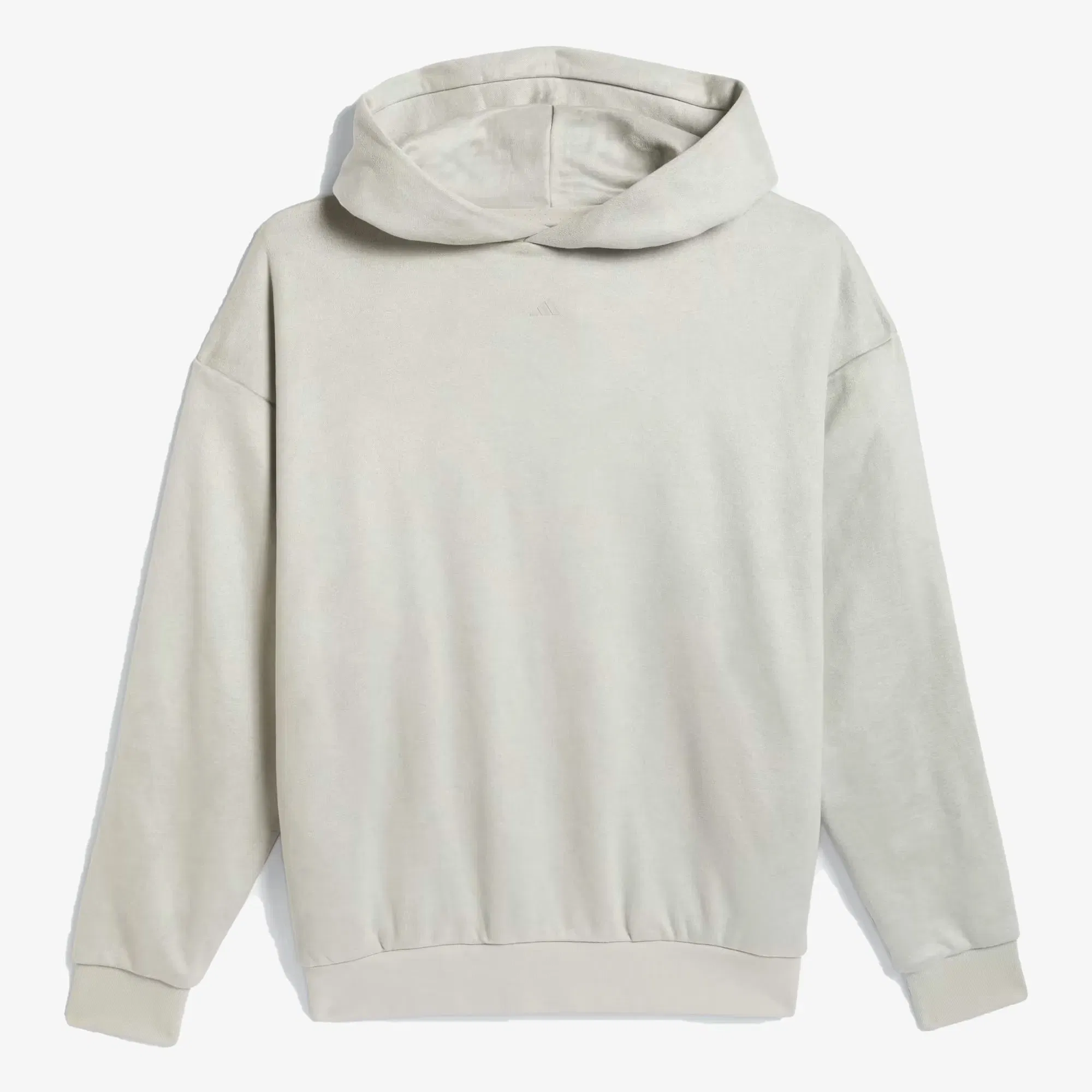 Adidas Originals BASKETBALL SUEDED HOODIE { SESAME