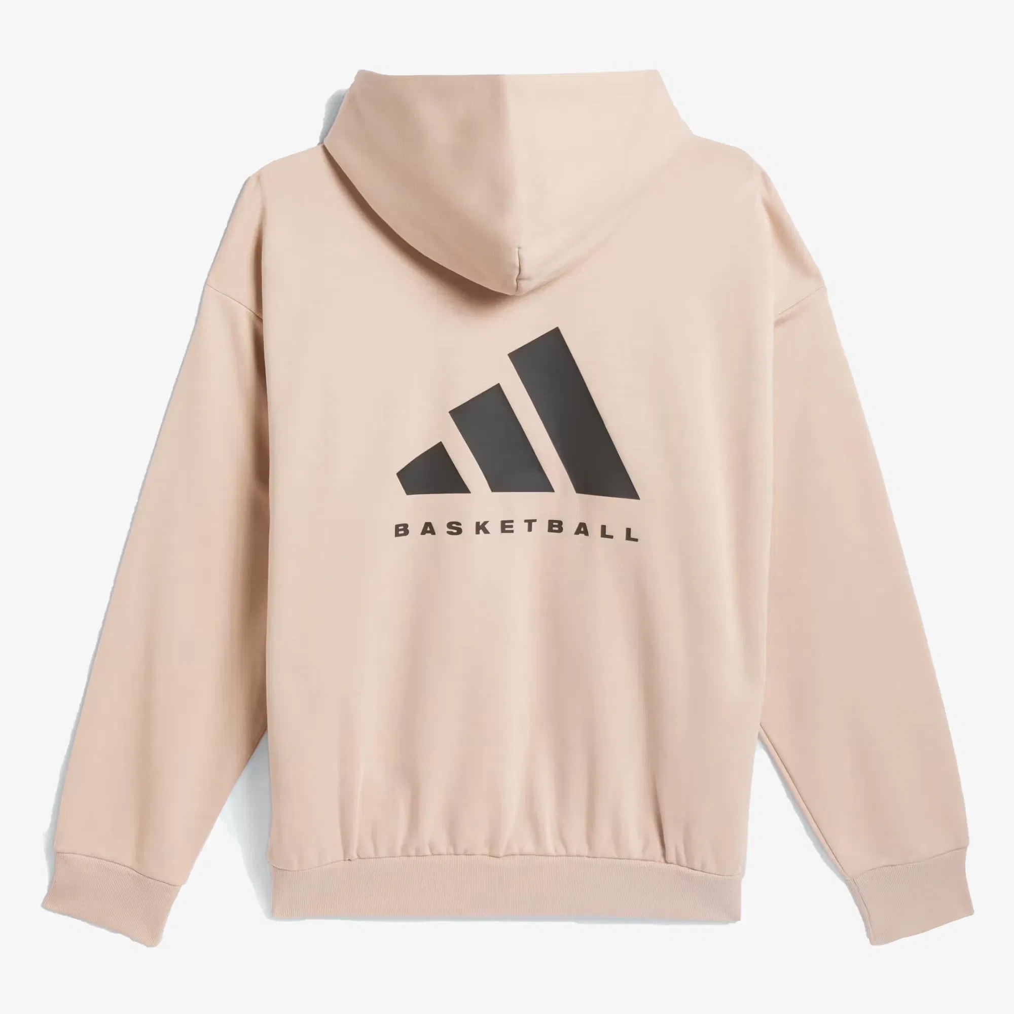 Adidas Originals BASKETBALL HOODIE { ASH PEARL